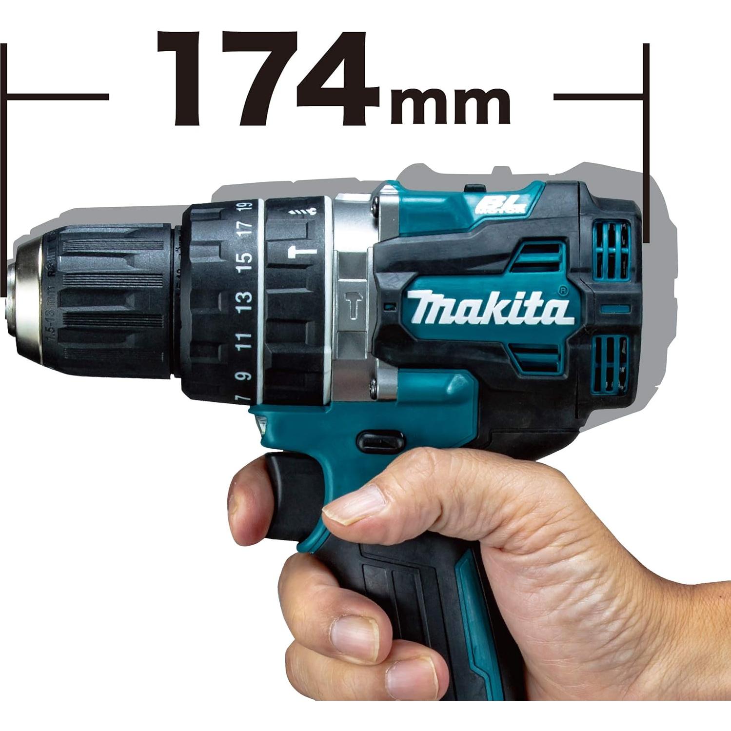 Taladro Combinado Makita HP002GZ 40V Sin Escobillas