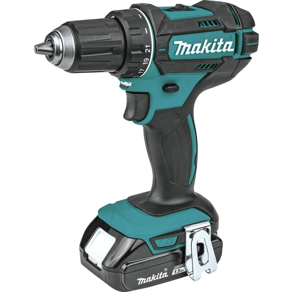 Taladro-Atornillador Inalámbrico Makita XFD10SY 18V 1.5Ah