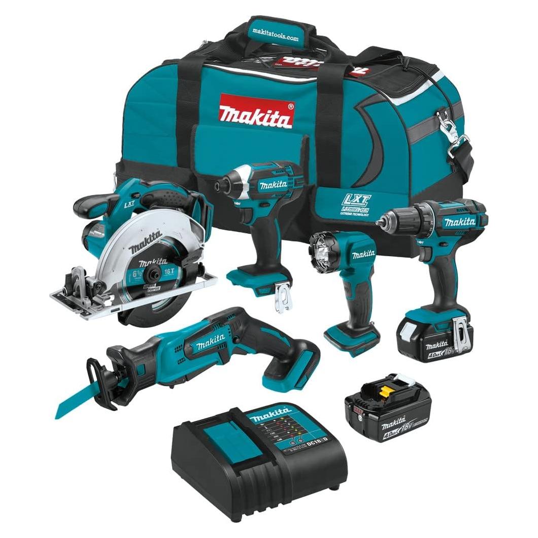 18V Lxt 5 Piece Cordless Combo Kit