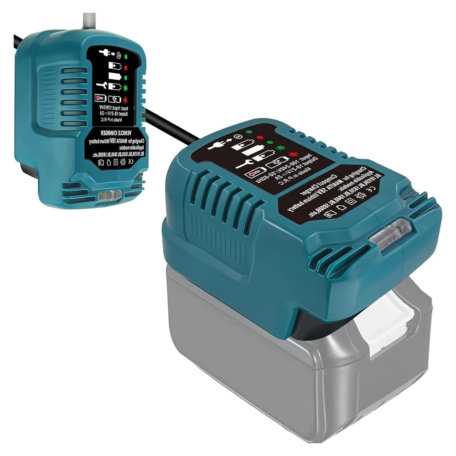 Cargador Rápido UNIKI para Batería Makita 18V BL1850