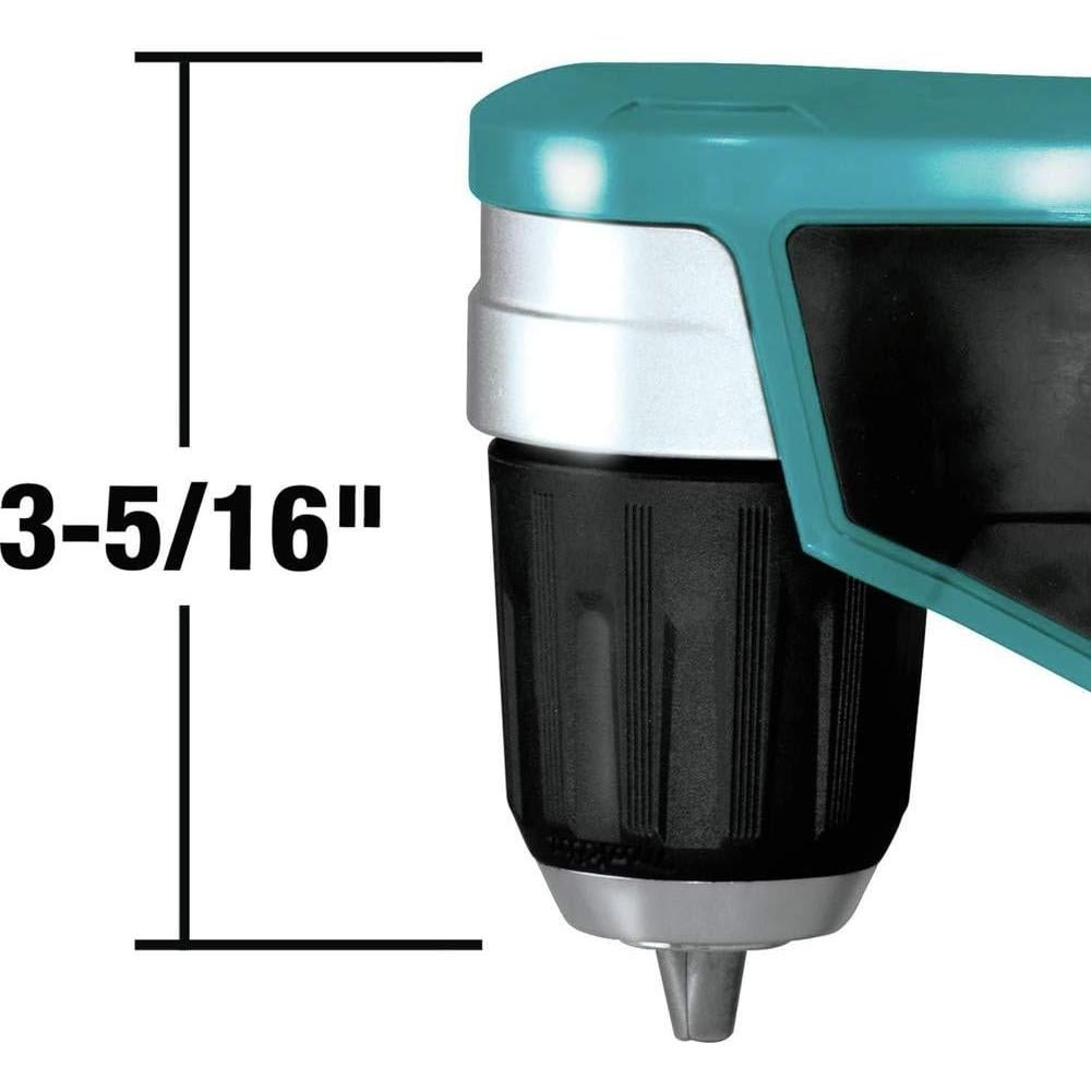Taladro en Ángulo Derecho Makita AD04R1 12V 3/8" Kit