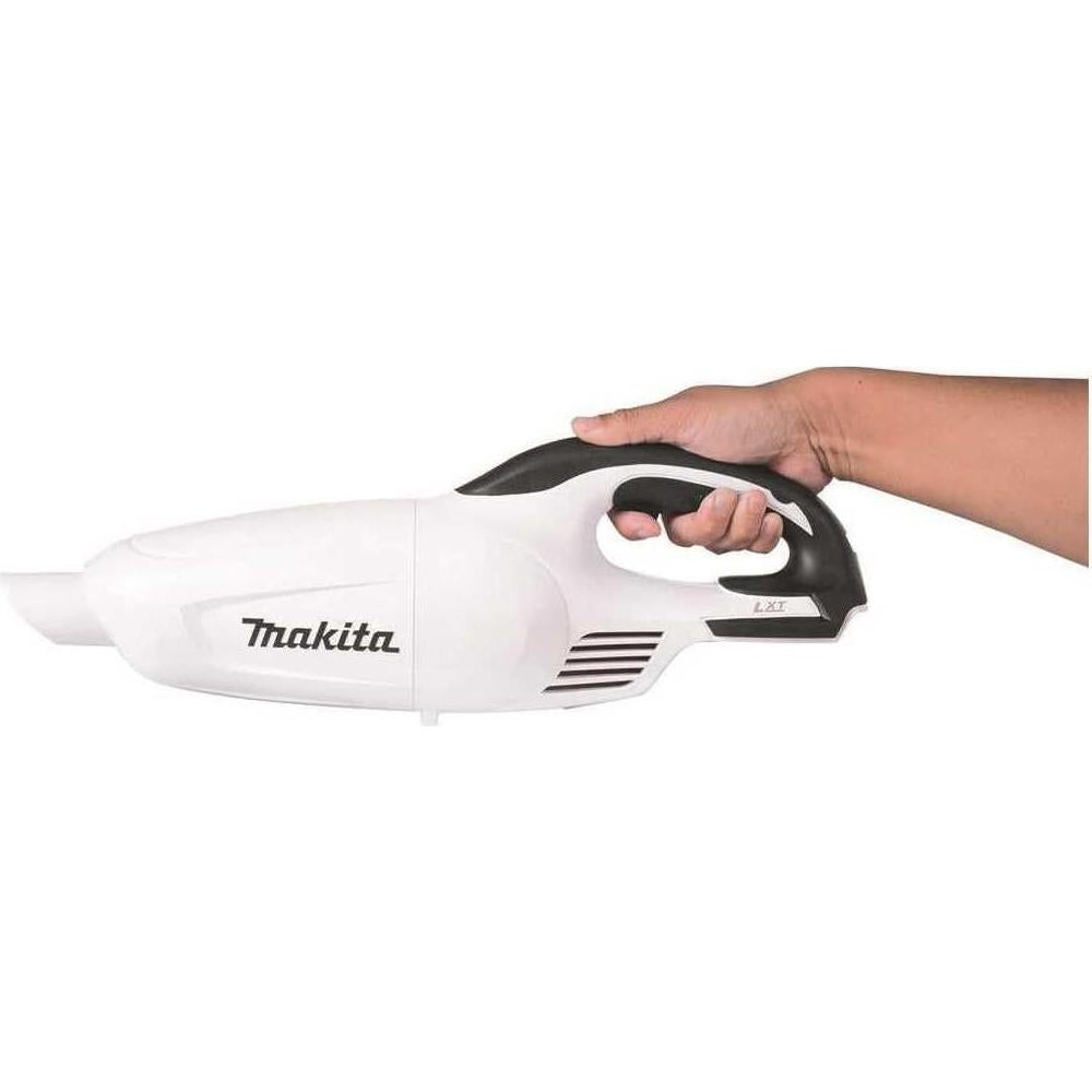 Aspiradora Inalámbrica Makita XLC02ZW 18V Compacta Blanca