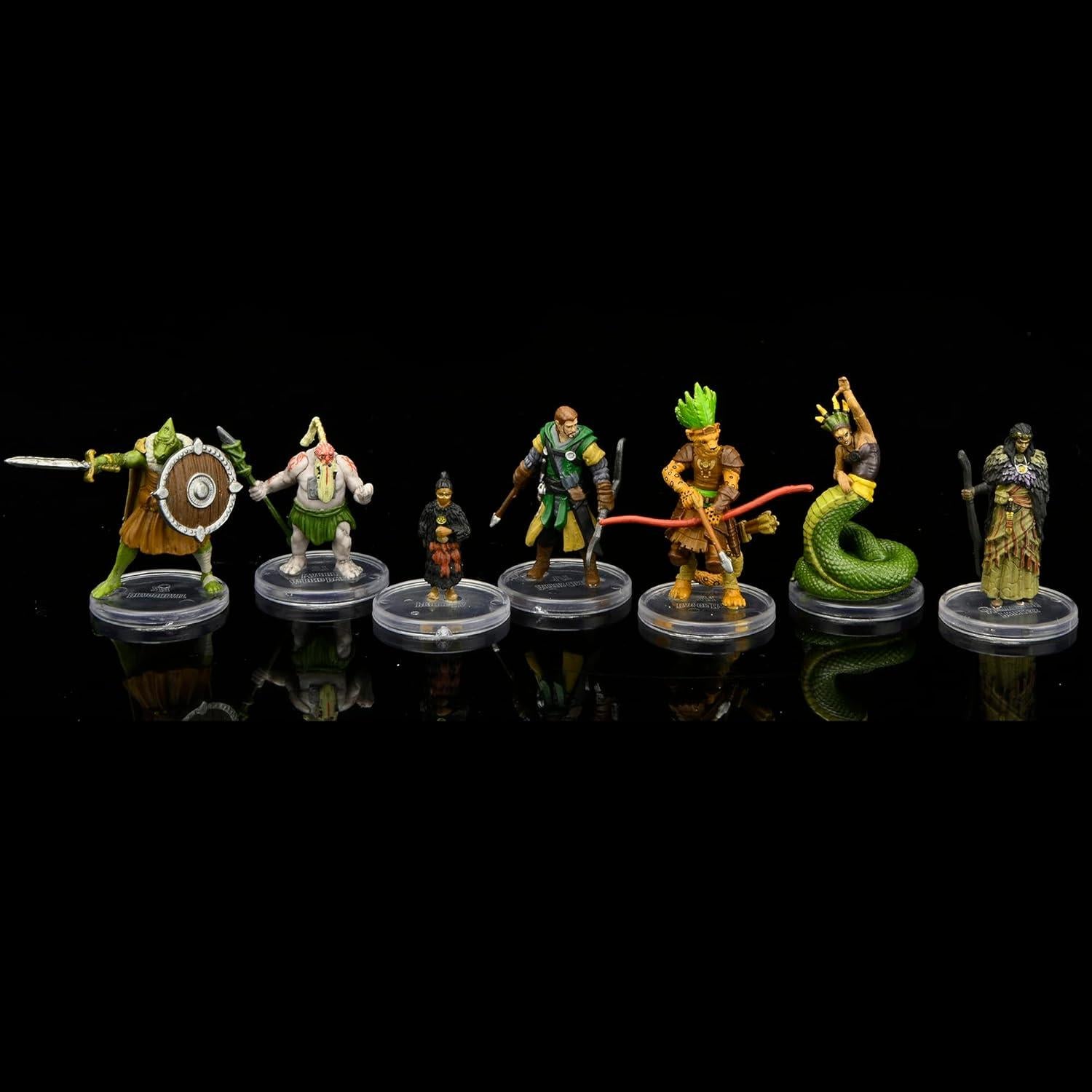Miniaturas D&D Tumba de la Aniquilación WizKids 7 Figuras Pintadas