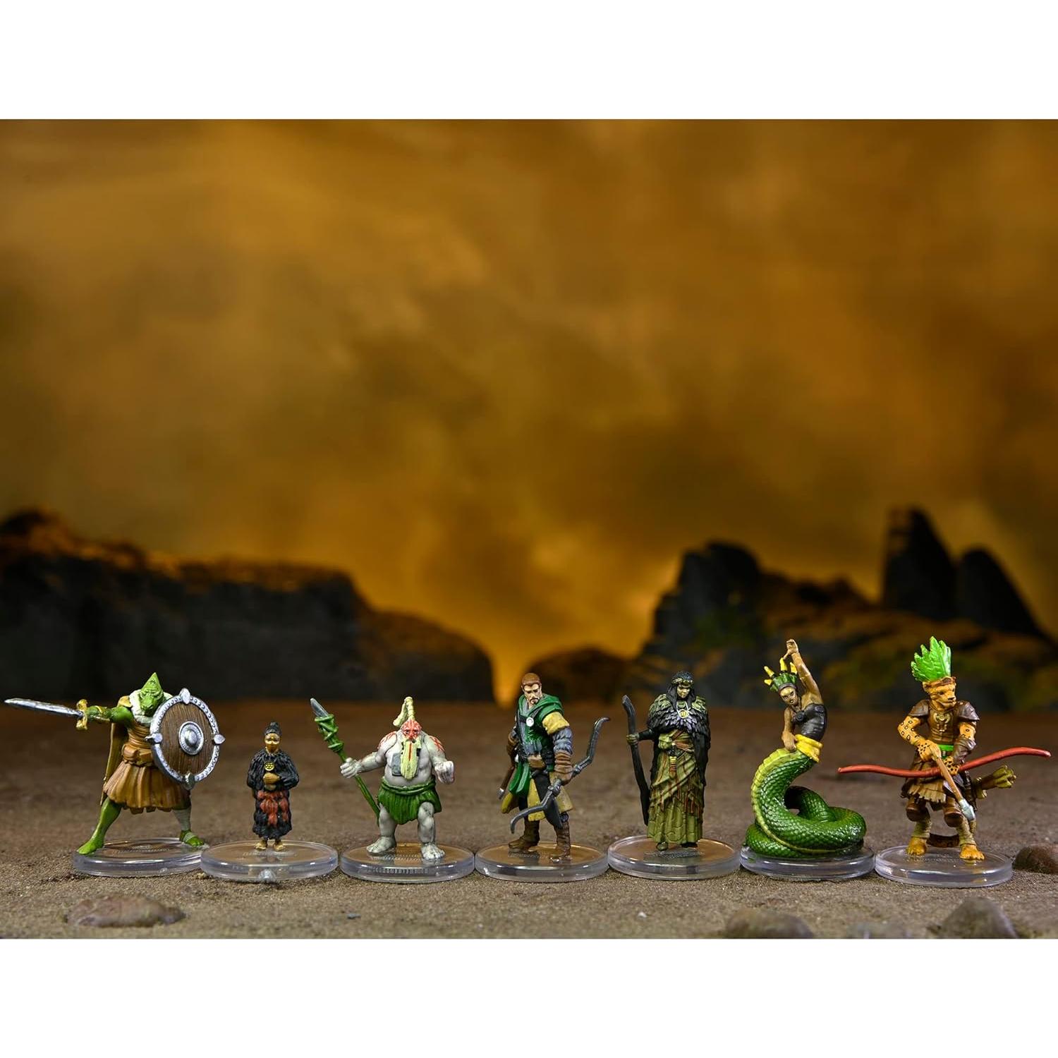 Miniaturas D&D Tumba de la Aniquilación WizKids 7 Figuras Pintadas