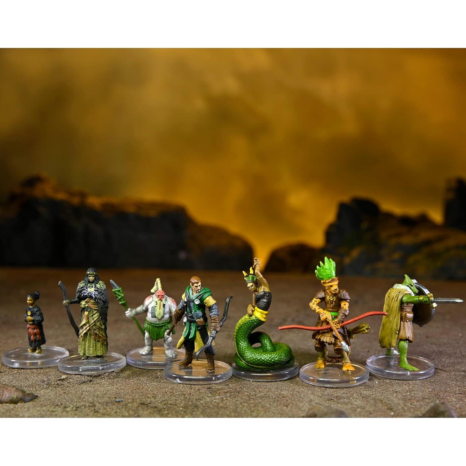 Miniaturas D&D Tumba de la Aniquilación WizKids 7 Figuras Pintadas