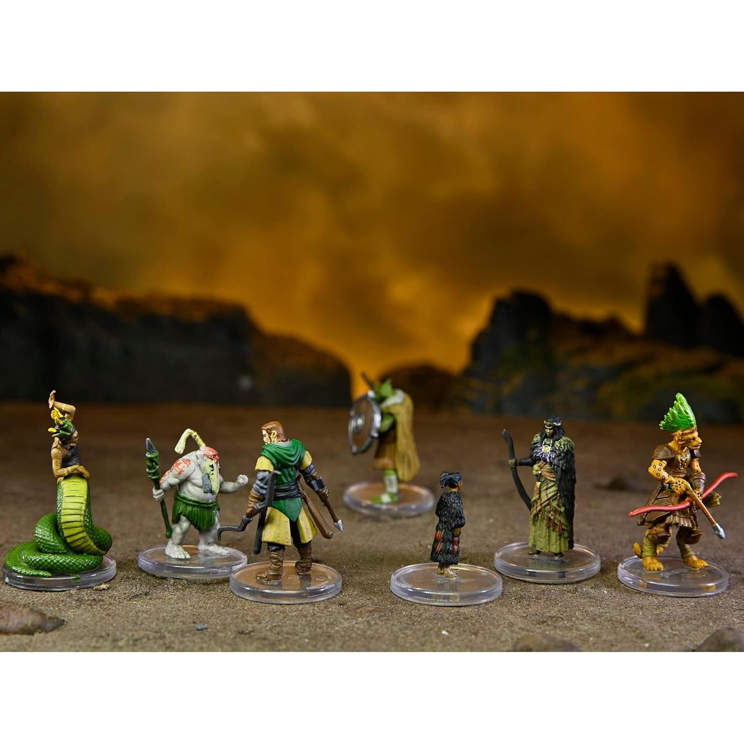 Miniaturas D&D Tumba de la Aniquilación WizKids 7 Figuras Pintadas