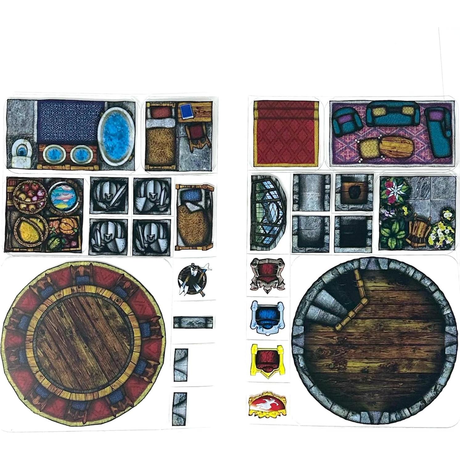 Terreno Doble Cara Arcknight 40 Piezas D&D y RPGs