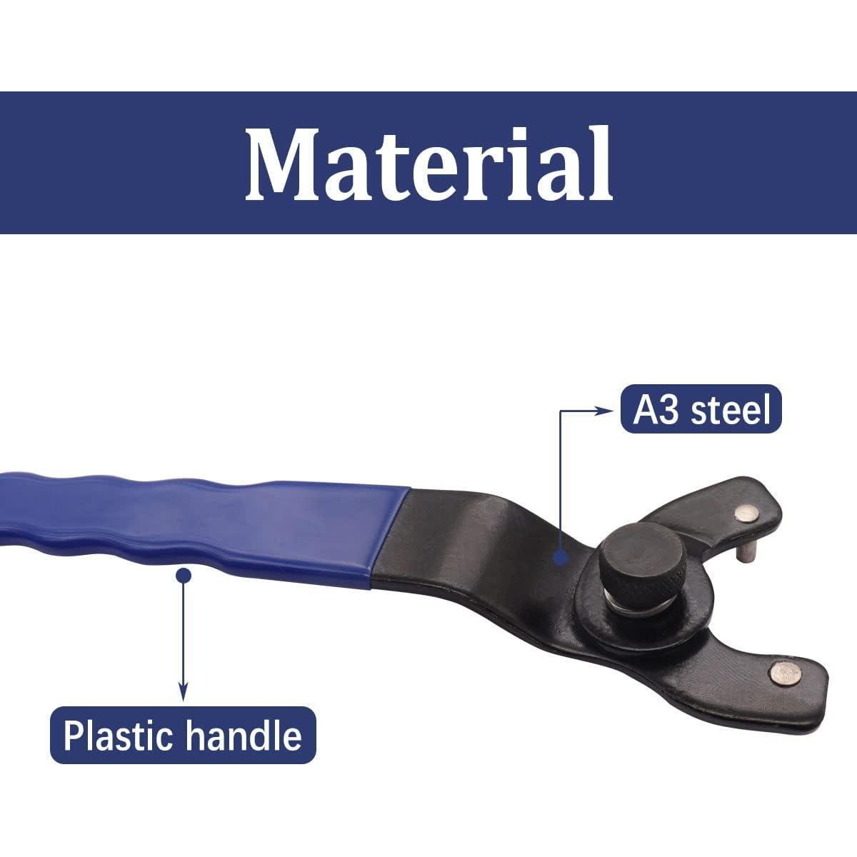 Llave de Grano Ajustable Universal Seamaka 195 mm para Amoladoras