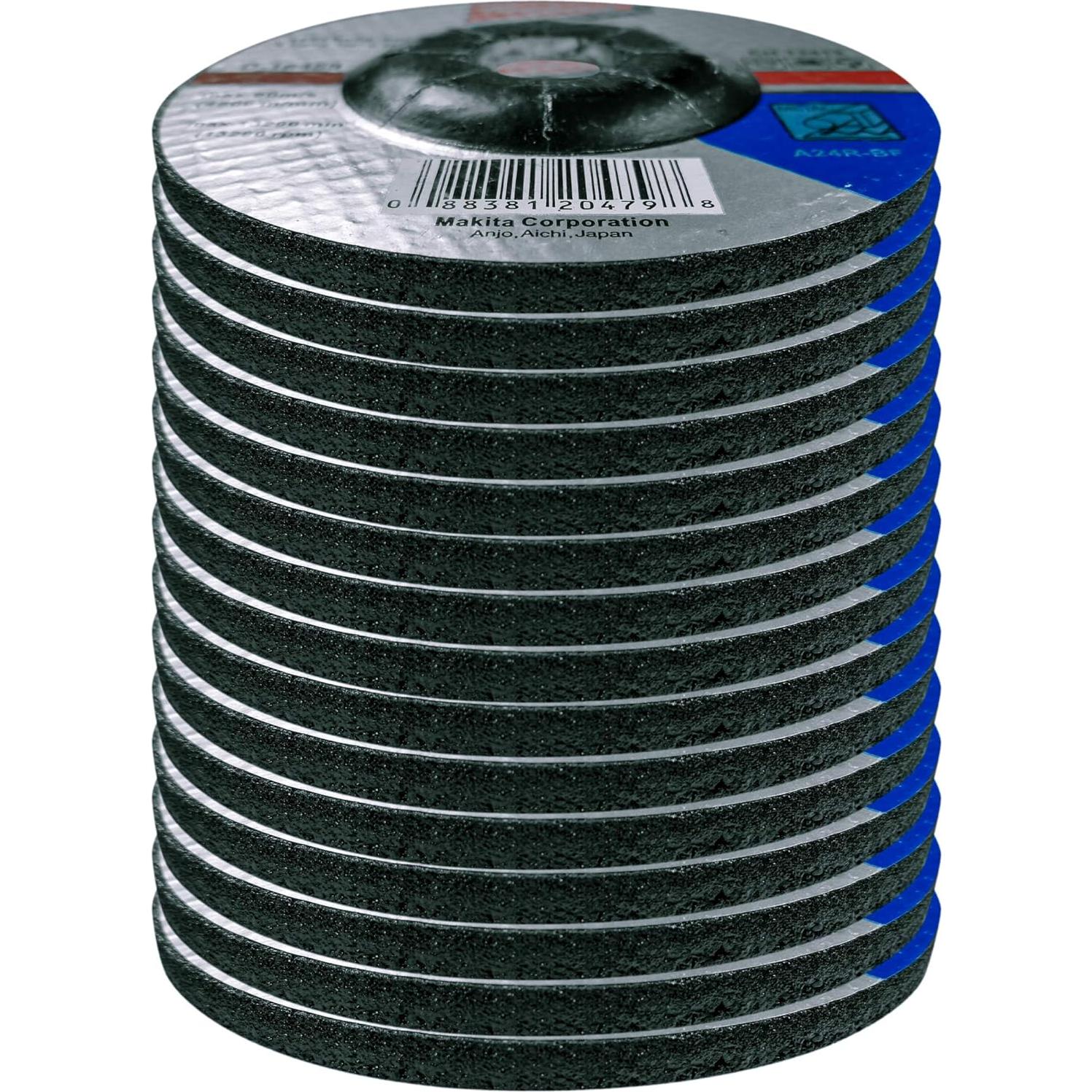 Ruedas de Esmeril Makita 15 Paquete 4.5" para Metal