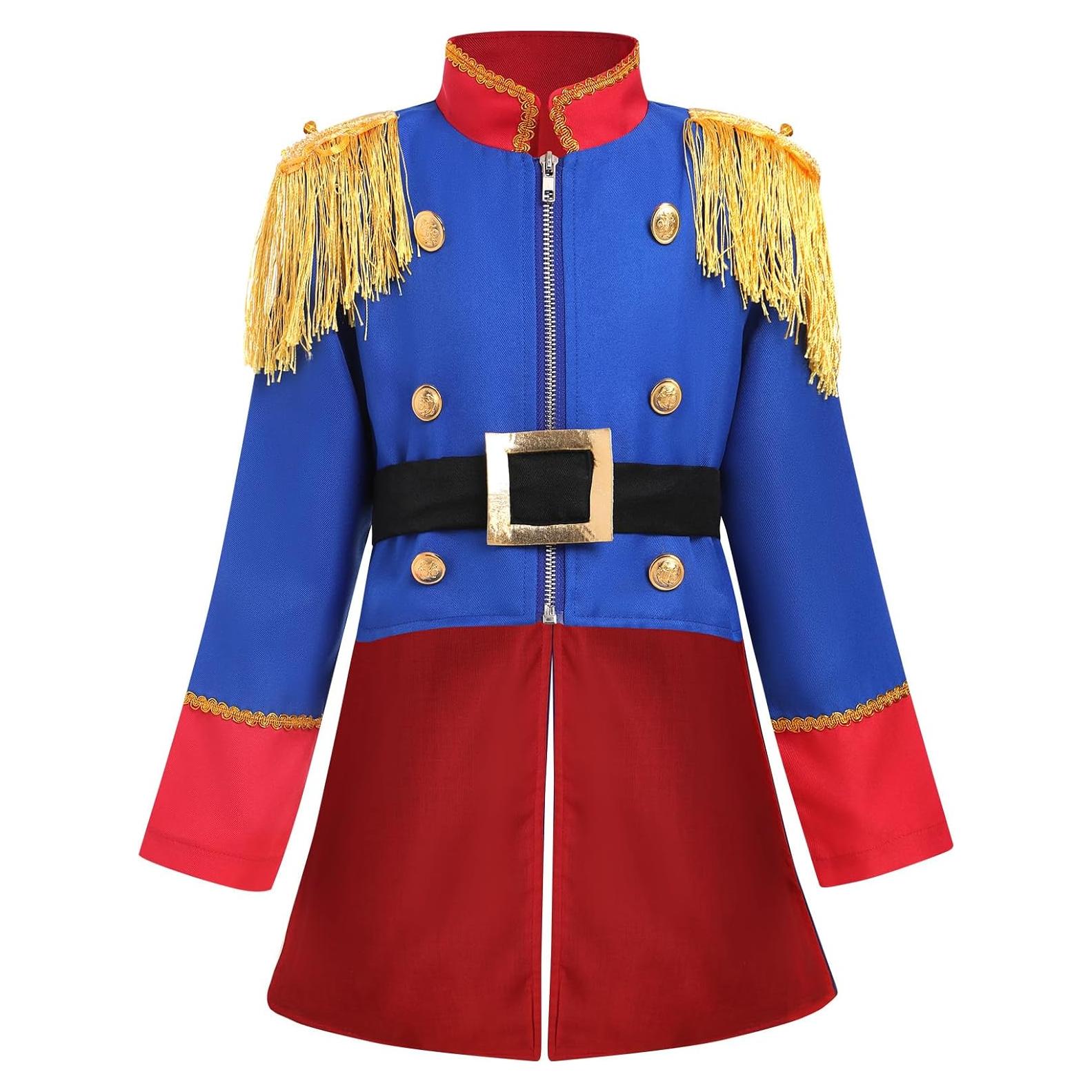 Disfraz de Príncipe para Niños ODASDO Chaqueta Elegante