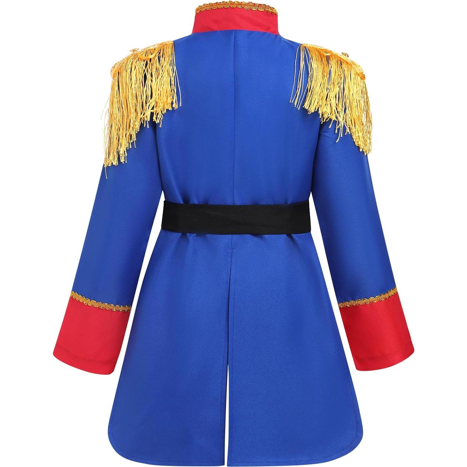 Disfraz de Príncipe para Niños ODASDO Chaqueta Elegante