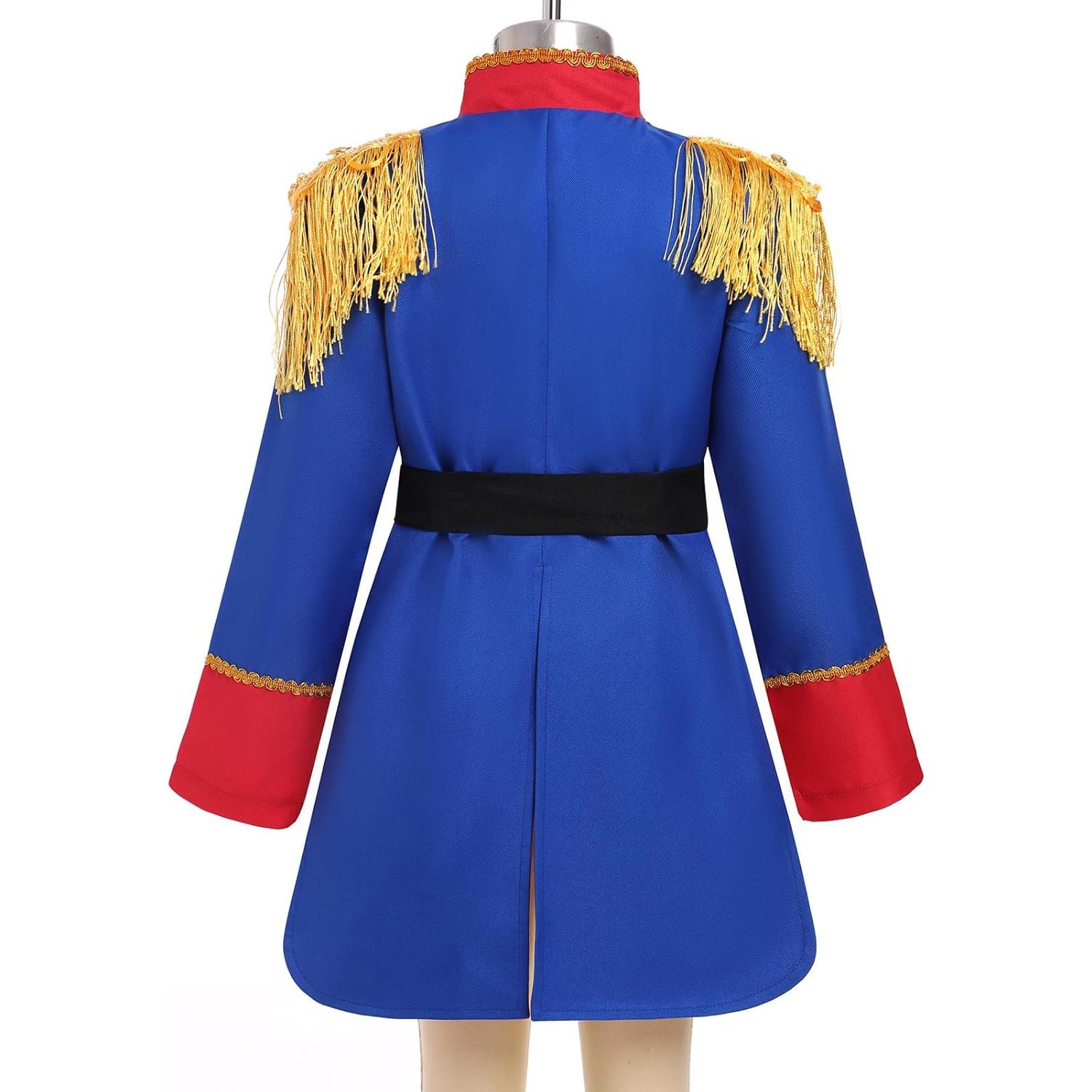 Disfraz de Príncipe para Niños ODASDO Chaqueta Elegante