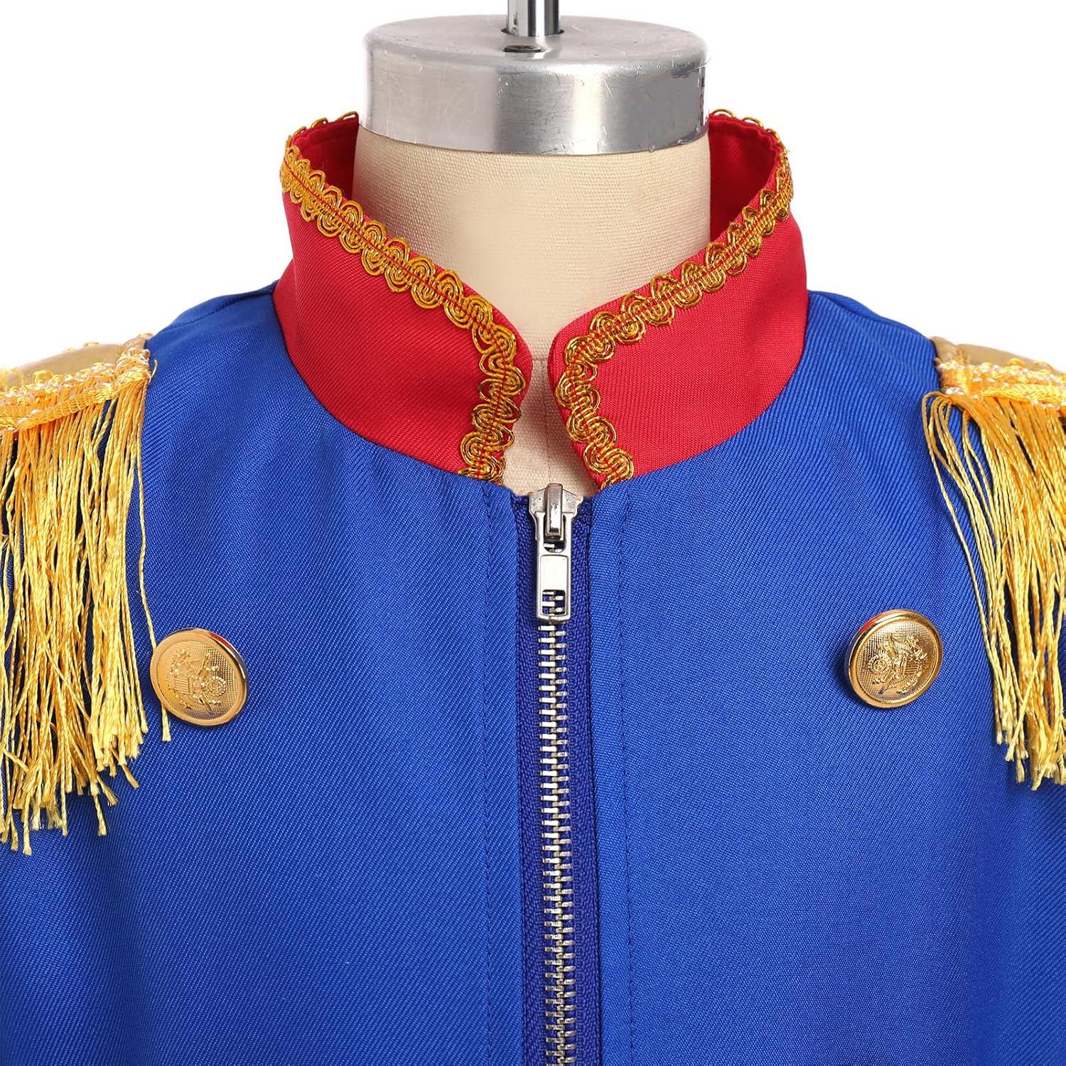 Disfraz de Príncipe para Niños ODASDO Chaqueta Elegante