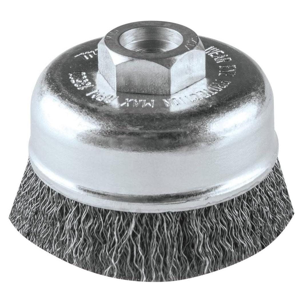 Cepillo de Copa Alambre Trenzado Makita 3" (7,62 cm) M10