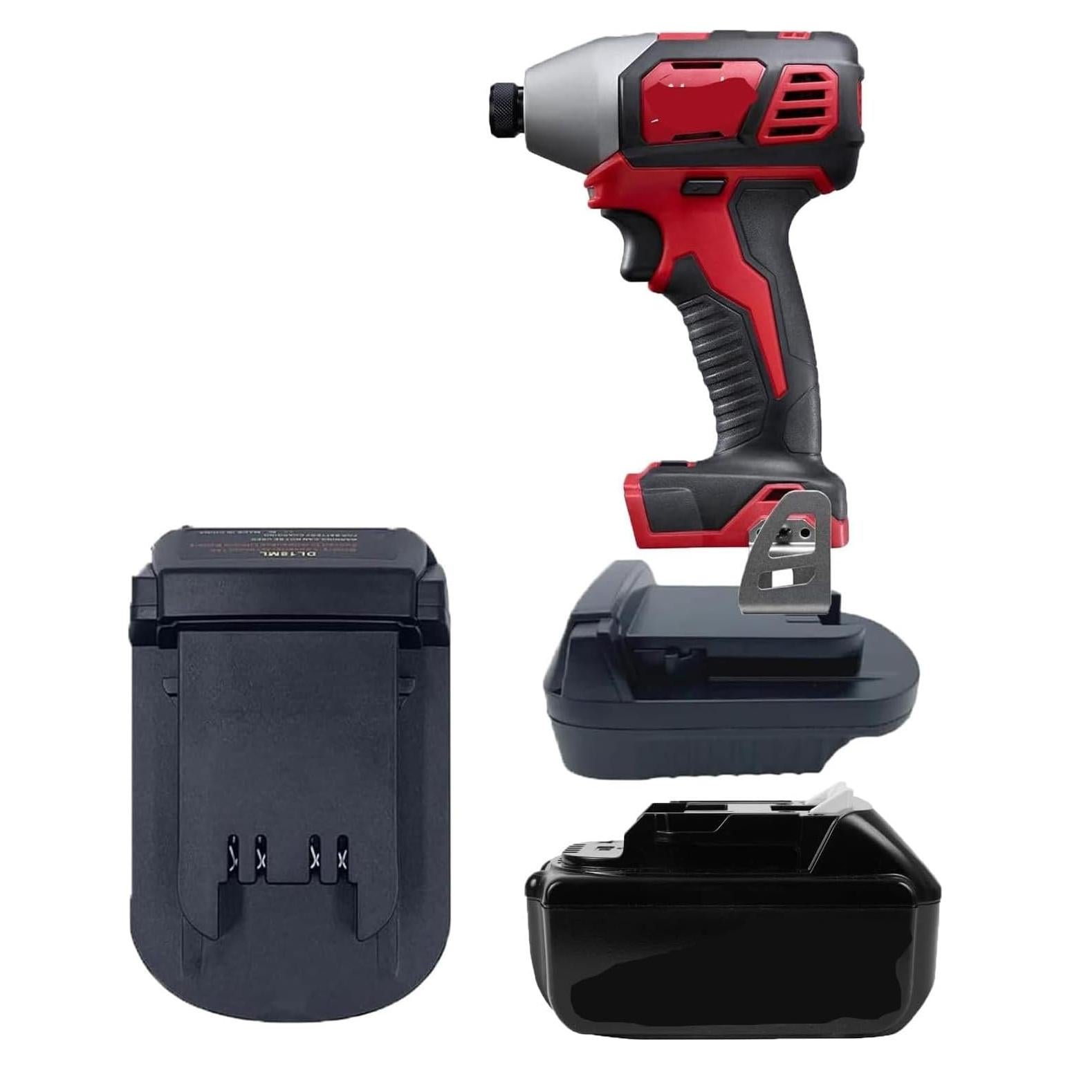 Adaptador de Batería URUN de Makita a Milwaukee 18V