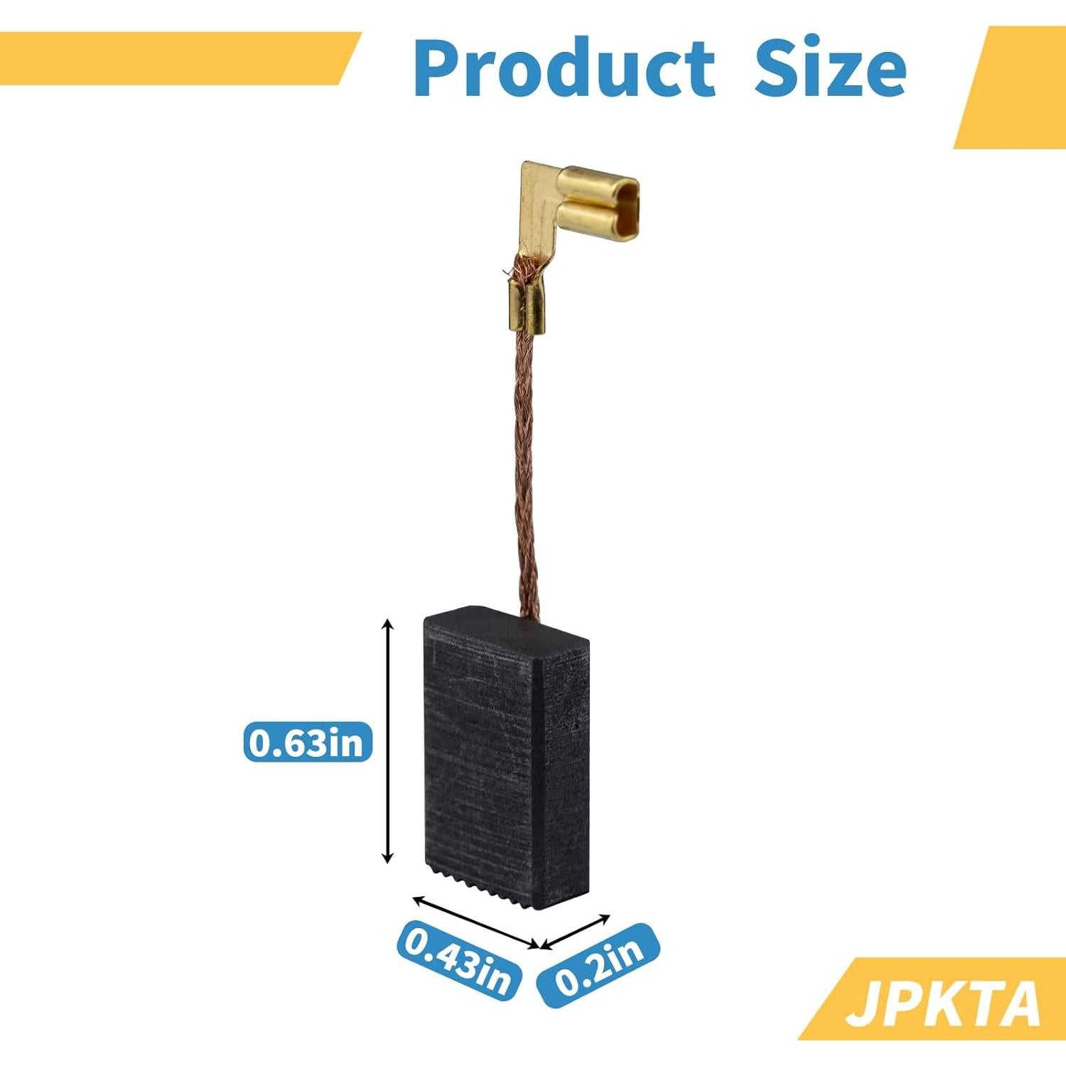 4 Pcs Escobillas de Carbono JPKTA para Amoladora Makita