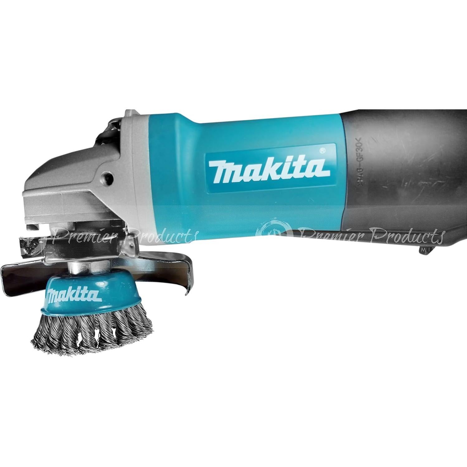 Cepillo de Copa Trenzado Makita 3" para Amoladoras - Acero
