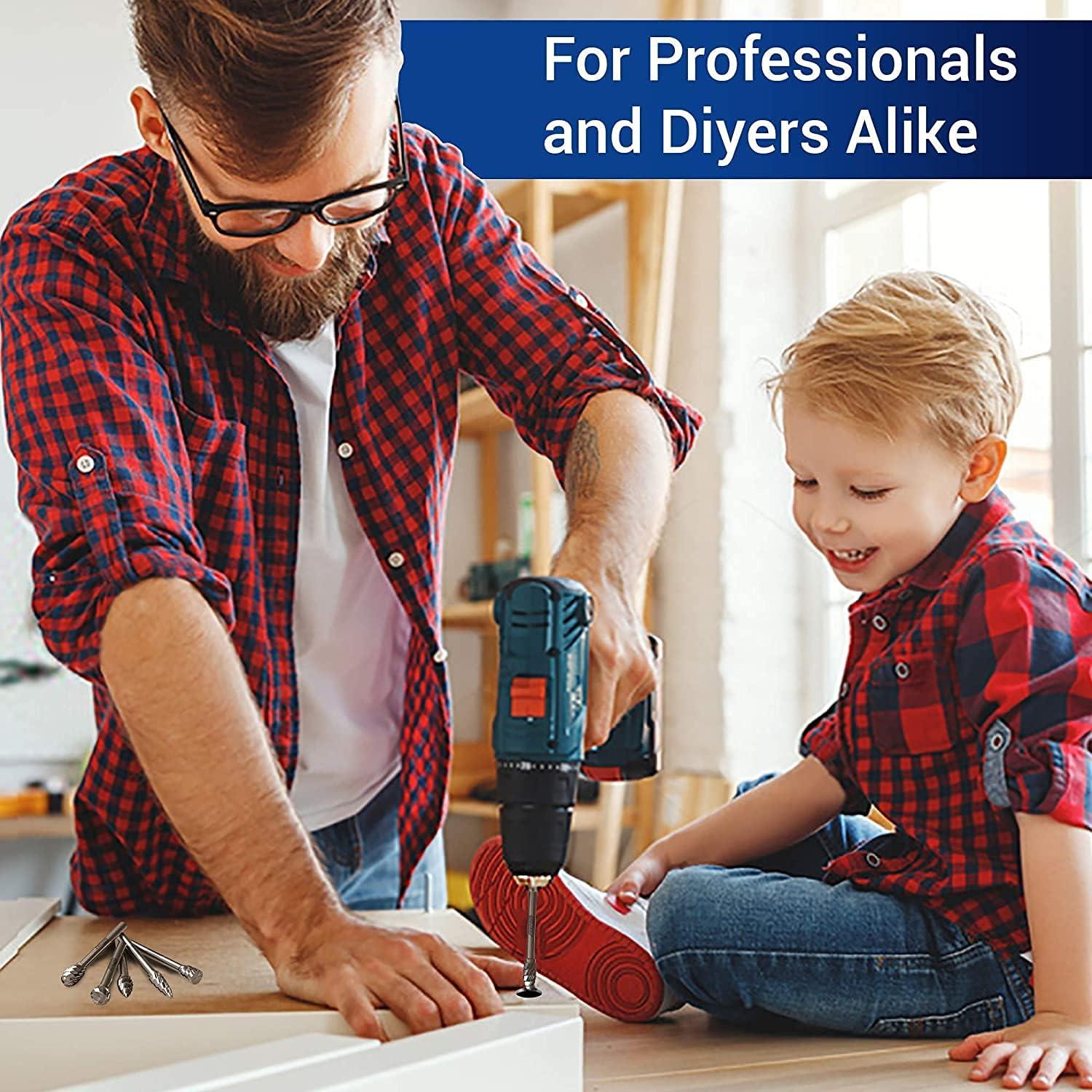 Fresas de Carburo TaitaTools SC-3 10 Piezas para Madera y Metal