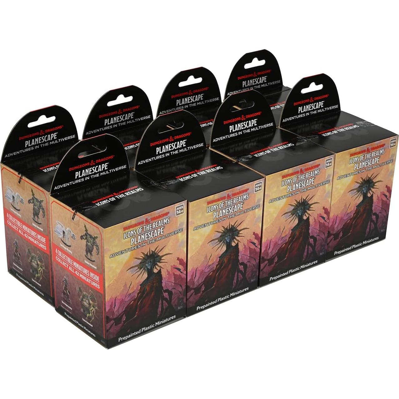 Miniaturas D&D WizKids Planescape: Aventuras en el Multiverso - Caja de Refuerzo 8 Figuras