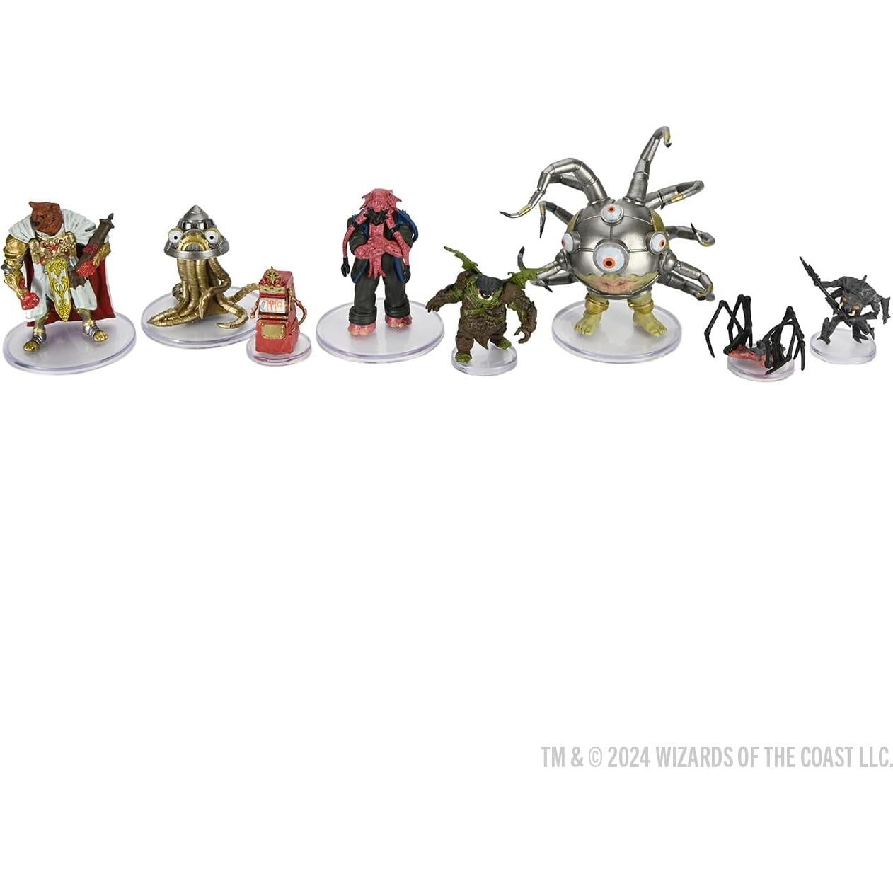 Miniaturas D&D WizKids Planescape: Aventuras en el Multiverso - Caja de Refuerzo 8 Figuras