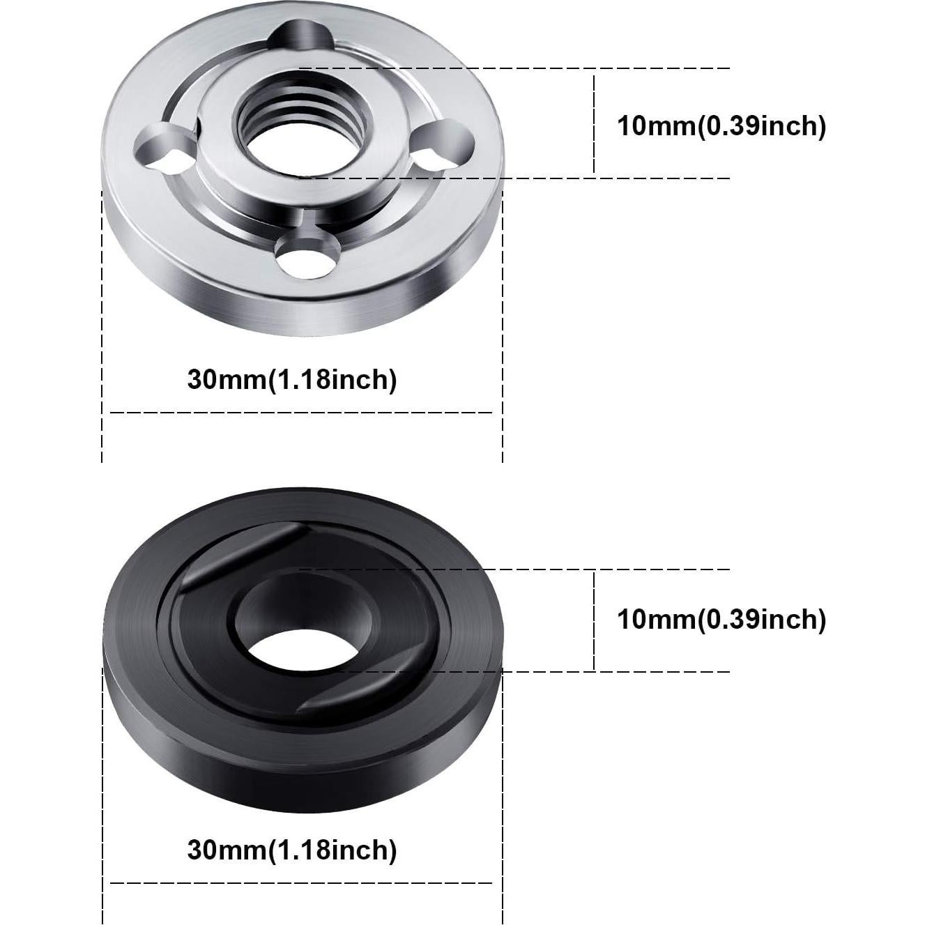 Repuestos Amoladora Angular Mudder 100mm - Tuercas y Llave