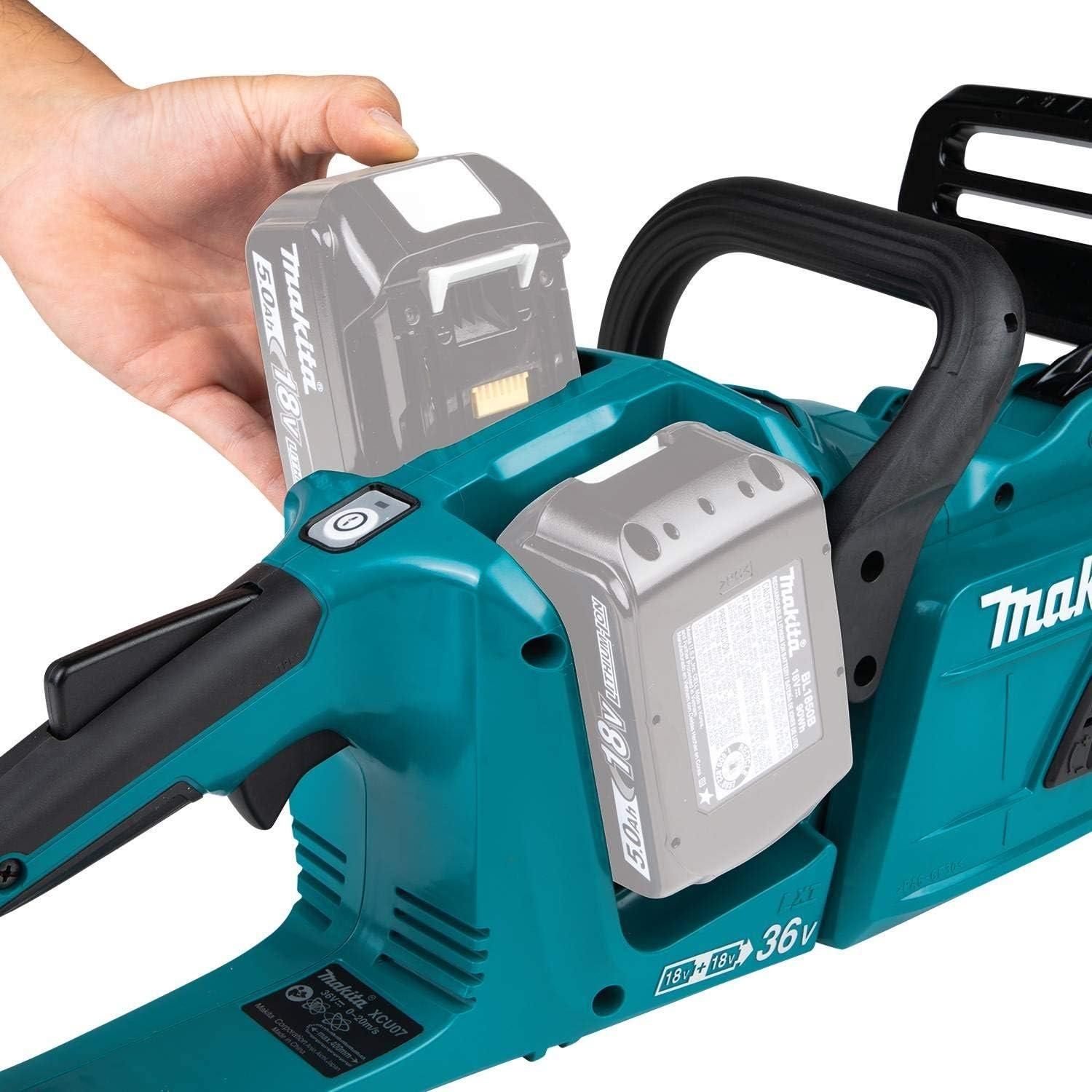 Motosierra Inalámbrica Makita XCU07Z 14" (35,56 cm) Sin Escobillas