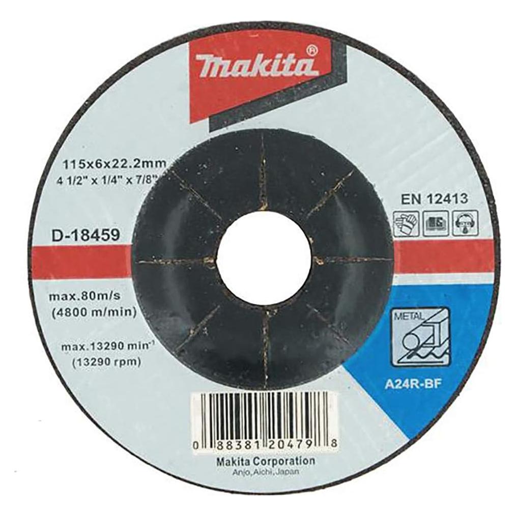 Ruedas de Esmeril Makita 10 Paquete 11.43 cm Grano 24