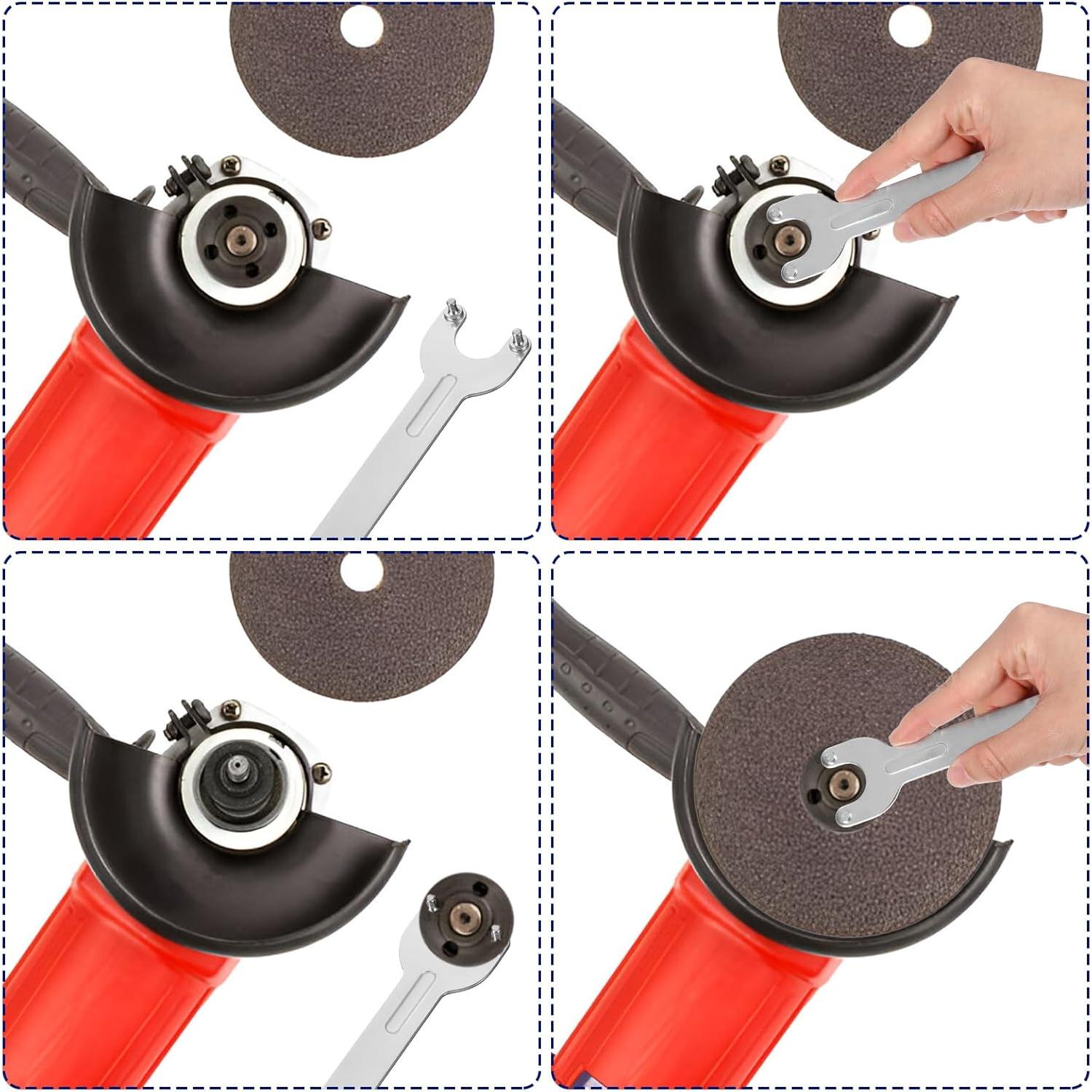 Llave de Amoladora Oruola 14 cm 2 Piezas Metal