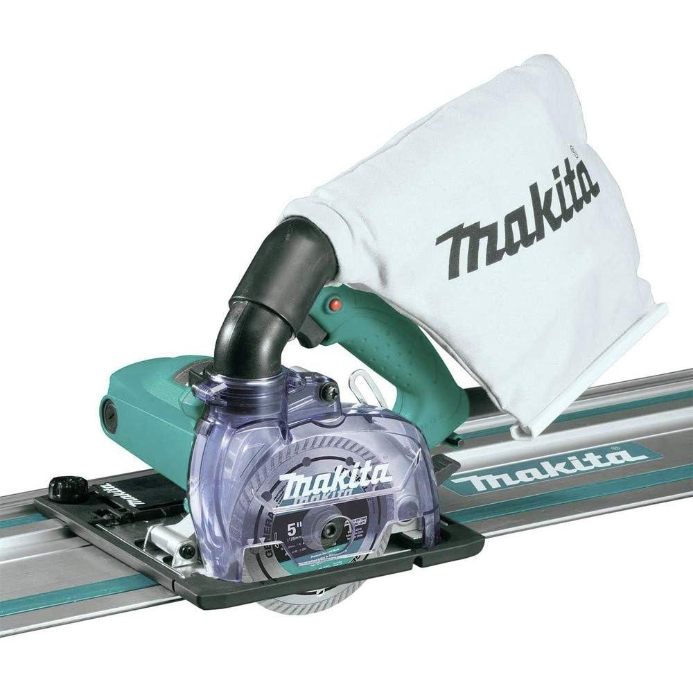 Sierra de Mampostería en Seco Makita 4100KB 5" con Extracción de Polvo