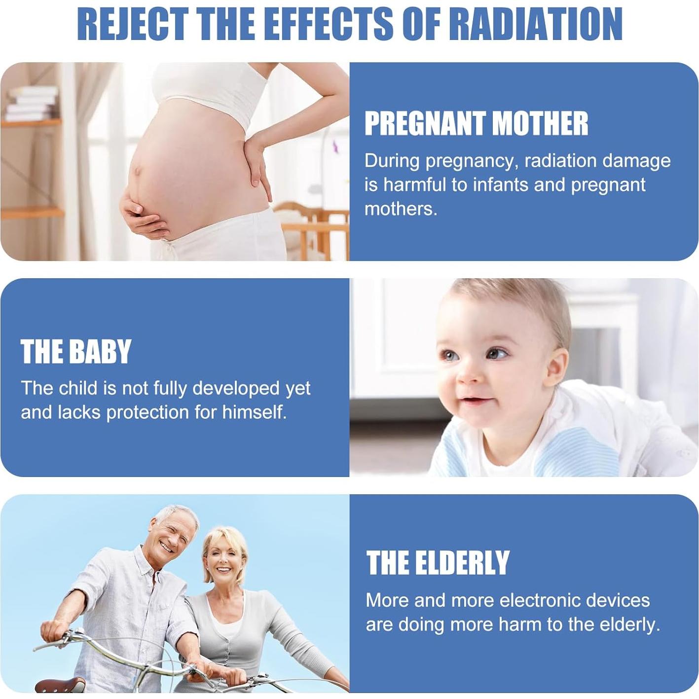 Detector de Radiación Electromagnética EMF CCTP Portátil 2 Pcs