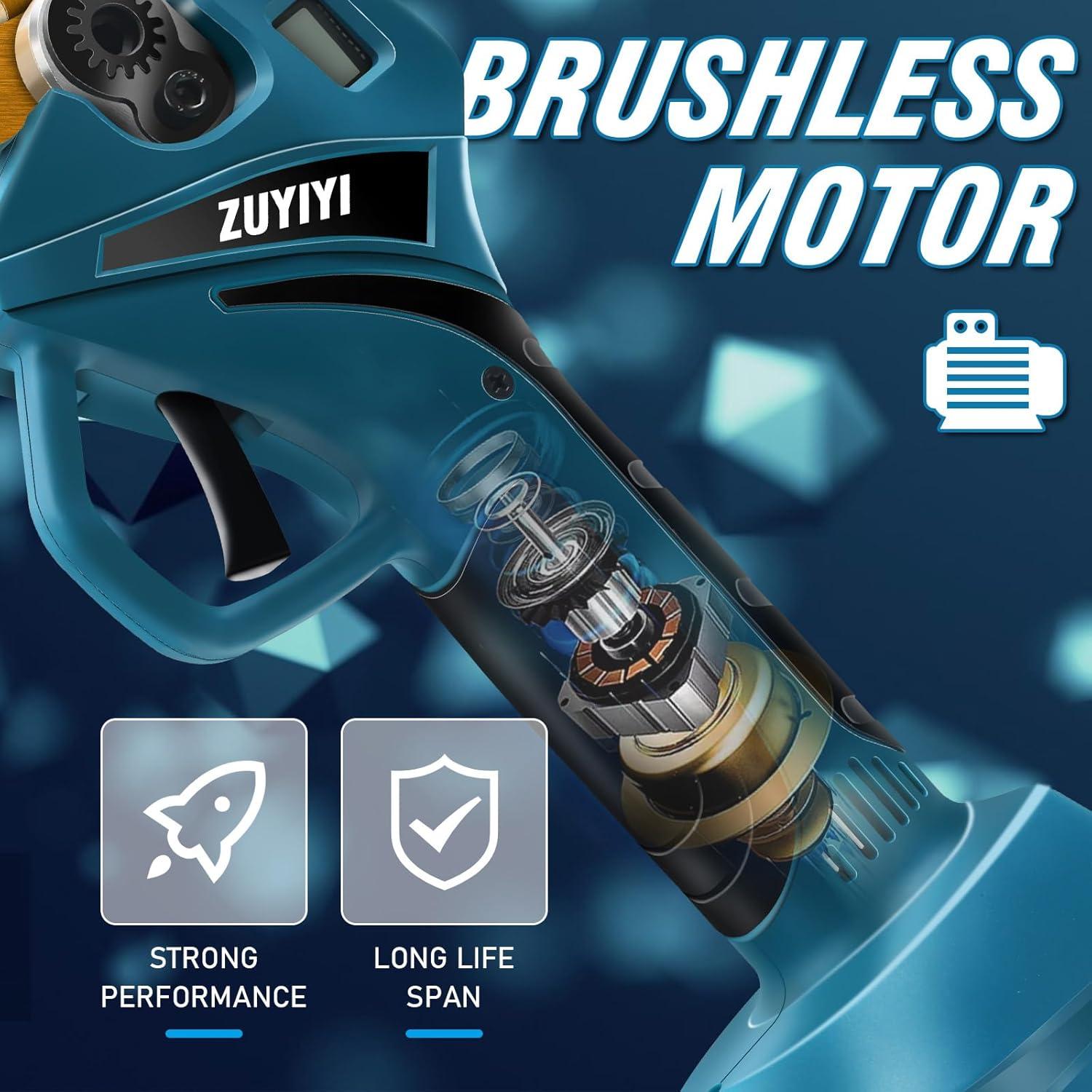 Tijeras de Podar Eléctricas ZUYIYI 60mm Inalámbricas