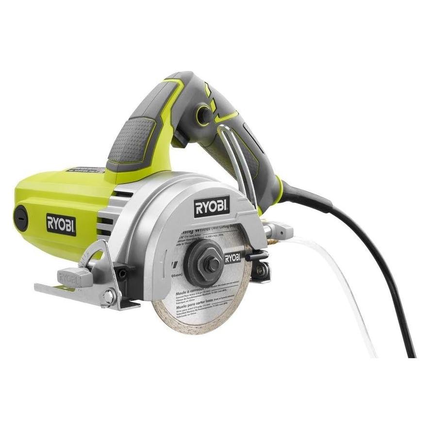 Sierra de Azulejos RYOBI 4" 12A con Accesorios