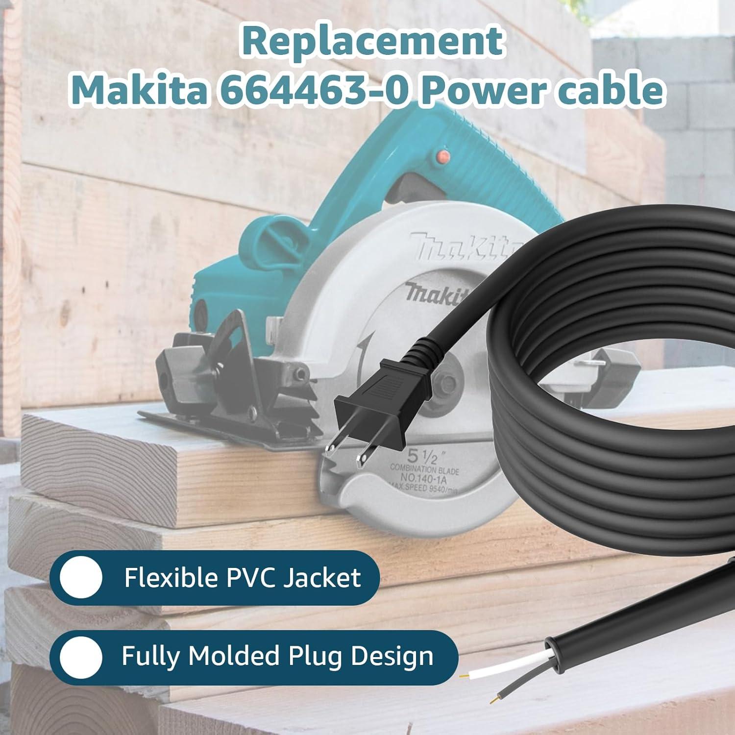 Cable de Alimentación Sousery 664463-0 para Makita 29x13cm