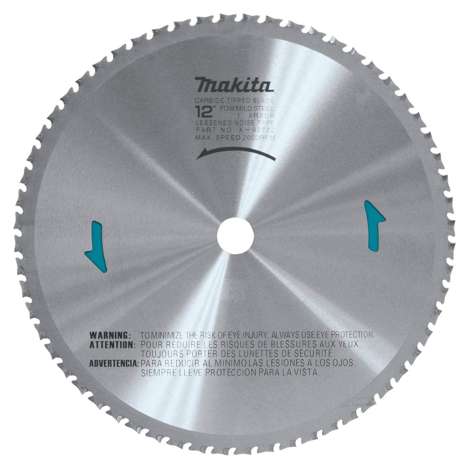 Hoja de sierra Makita A-90722 30,48 cm 60 dientes carburo