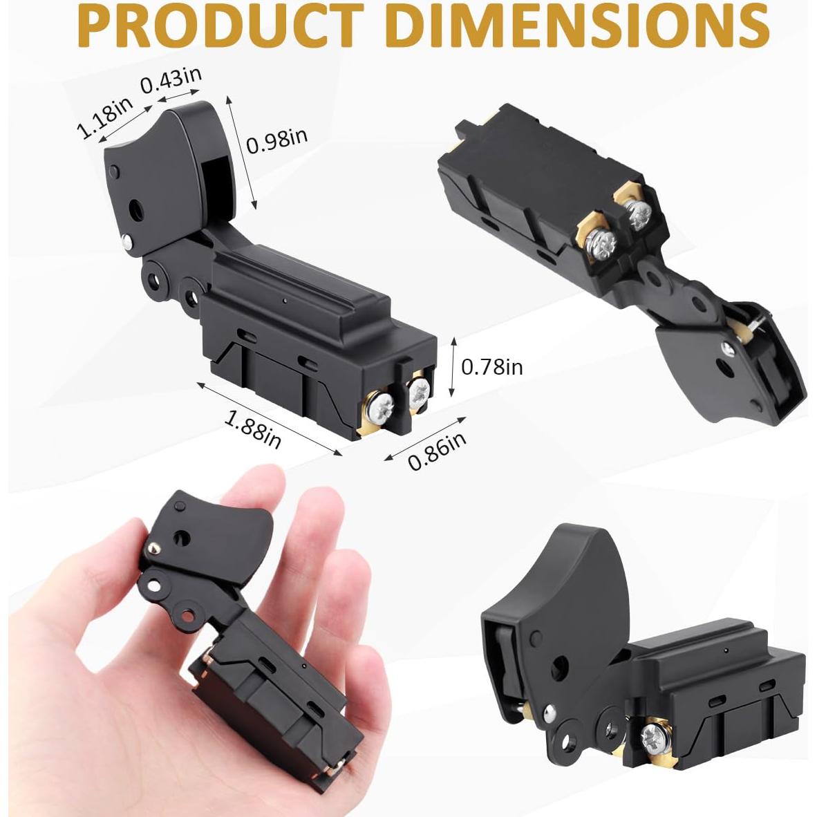 Interruptor de Gatillo L50 para Sierra Circular Makita 125/250V