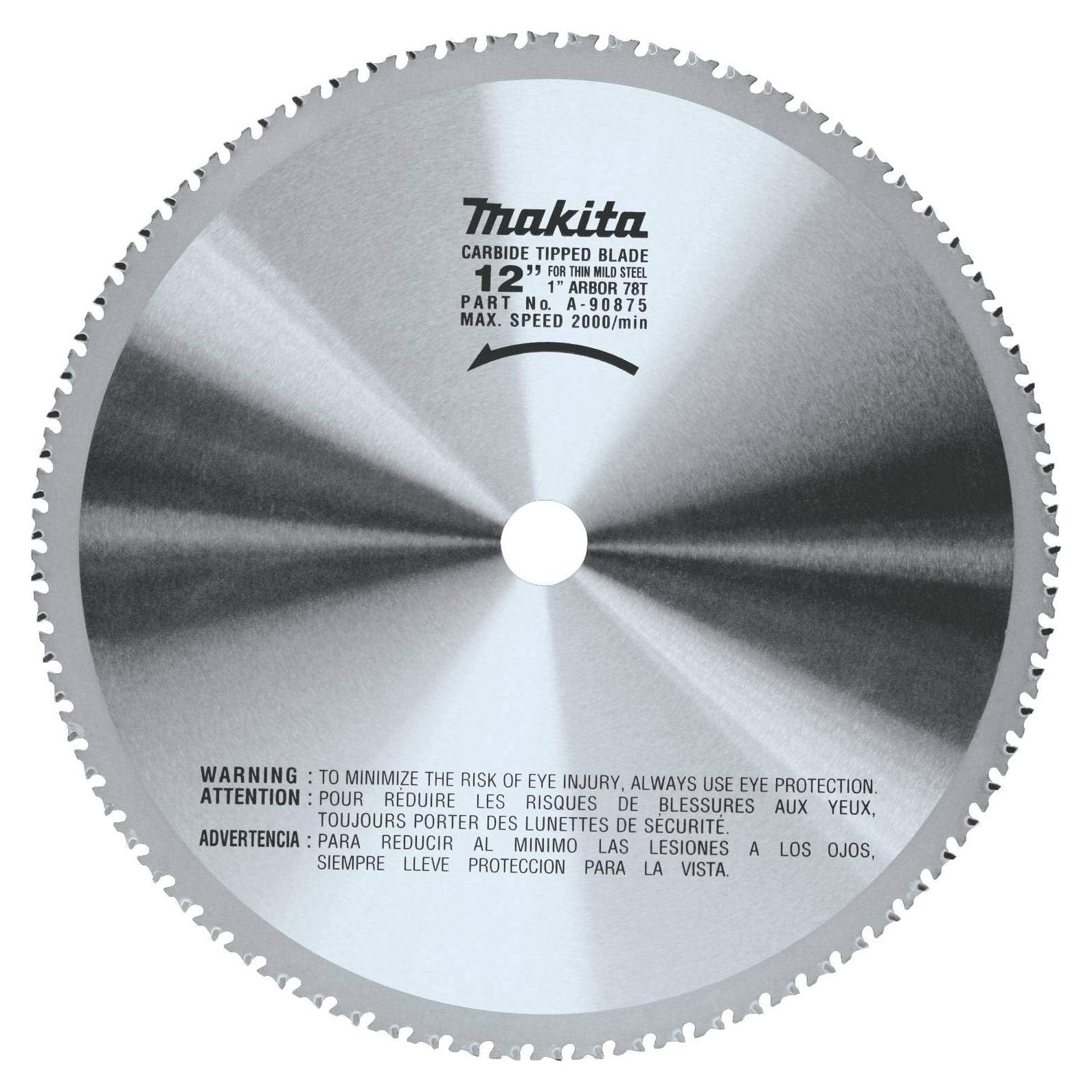 Hoja de Sierra Carburo 78 Dientes Makita LC1230 30.73cm