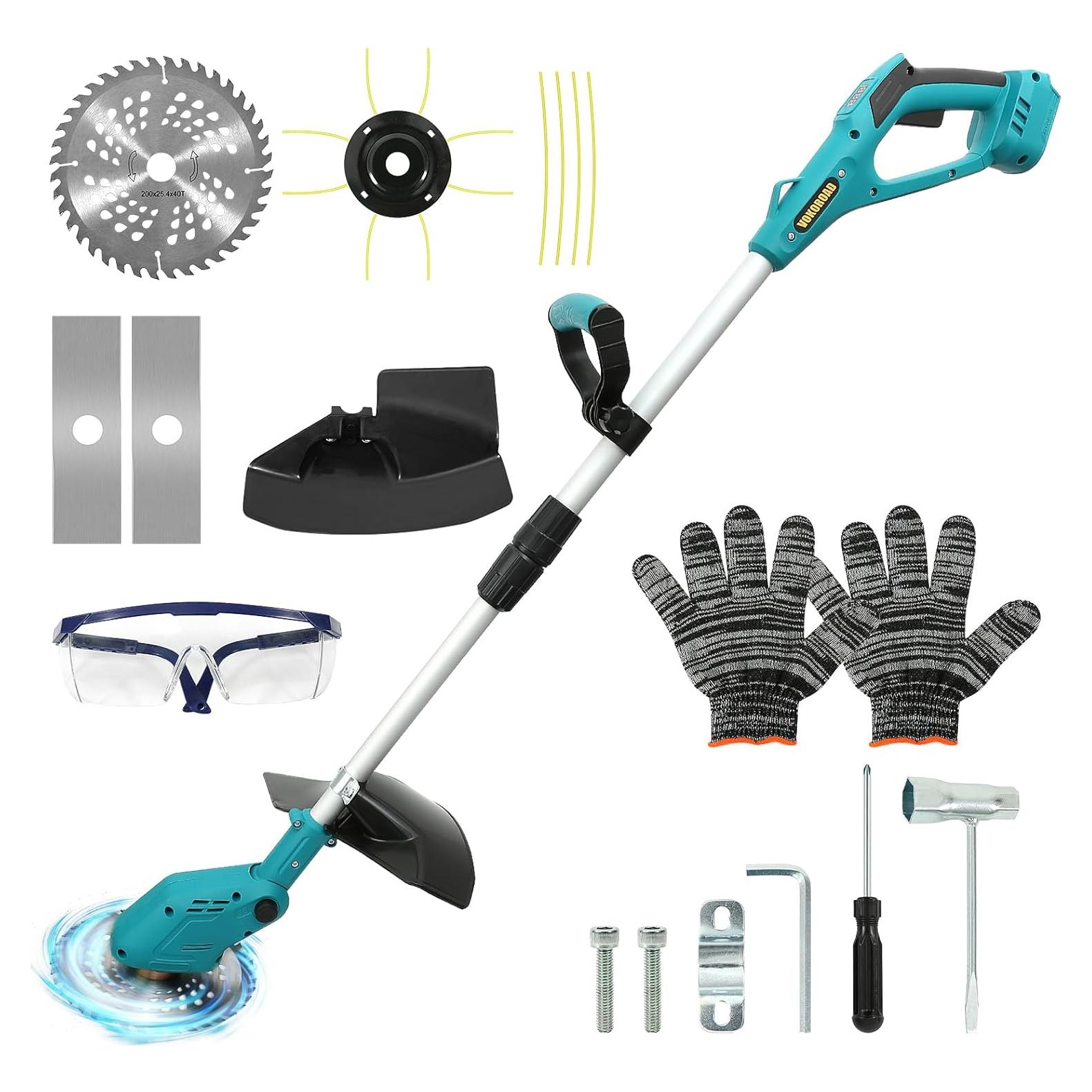 Desmalezadora Inalámbrica Vokoroad 3-en-1 19.8 cm