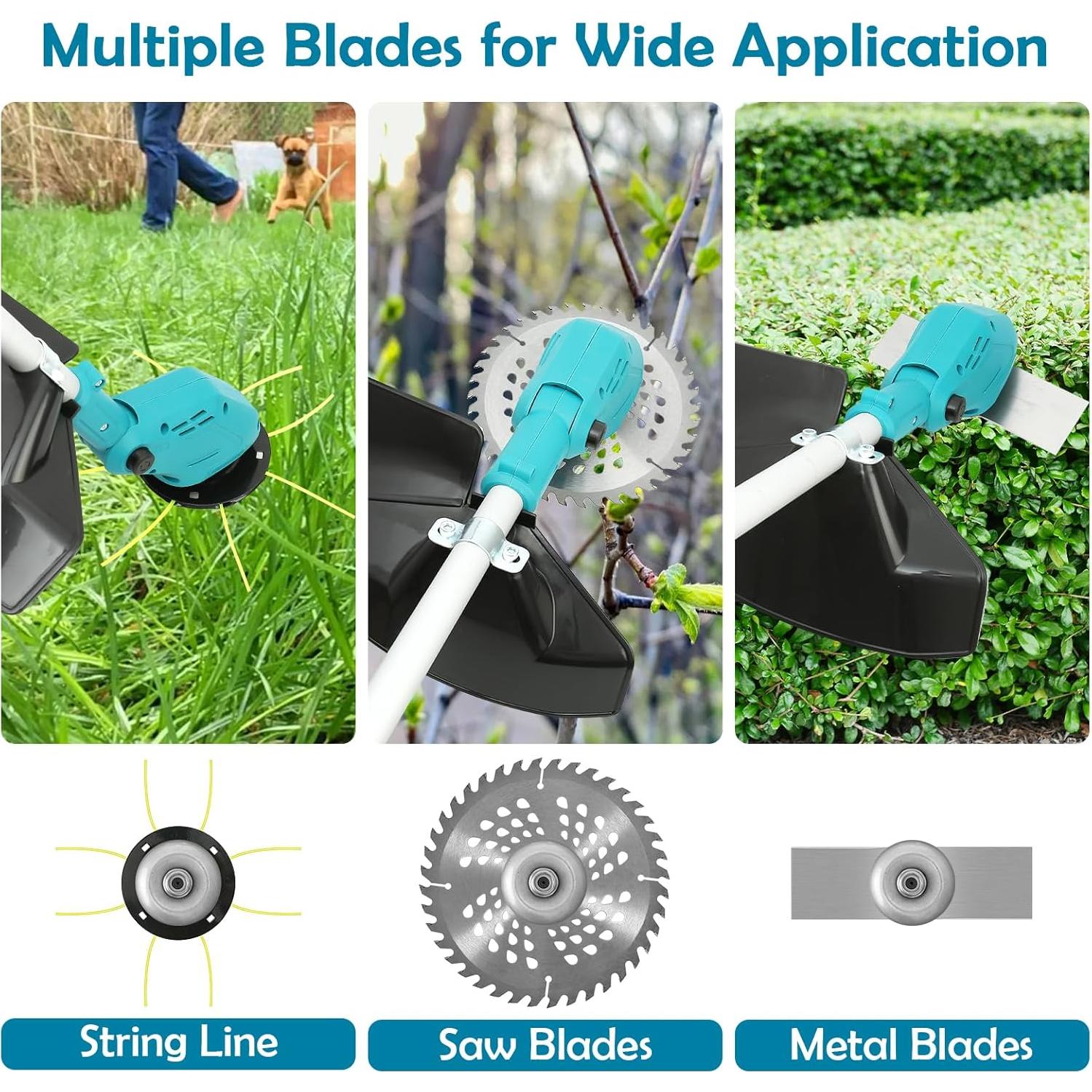 Desmalezadora Inalámbrica Vokoroad 3-en-1 19.8 cm