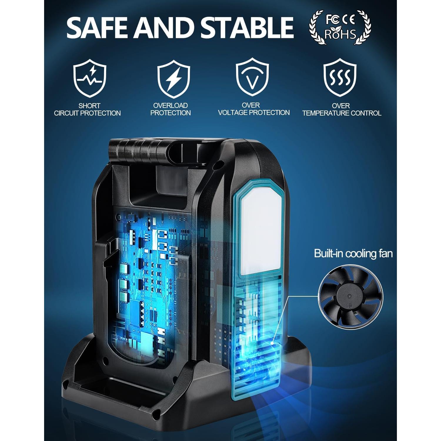 Inversor Taingwei 350W DC 18V a AC 220V 2 Puertos USB