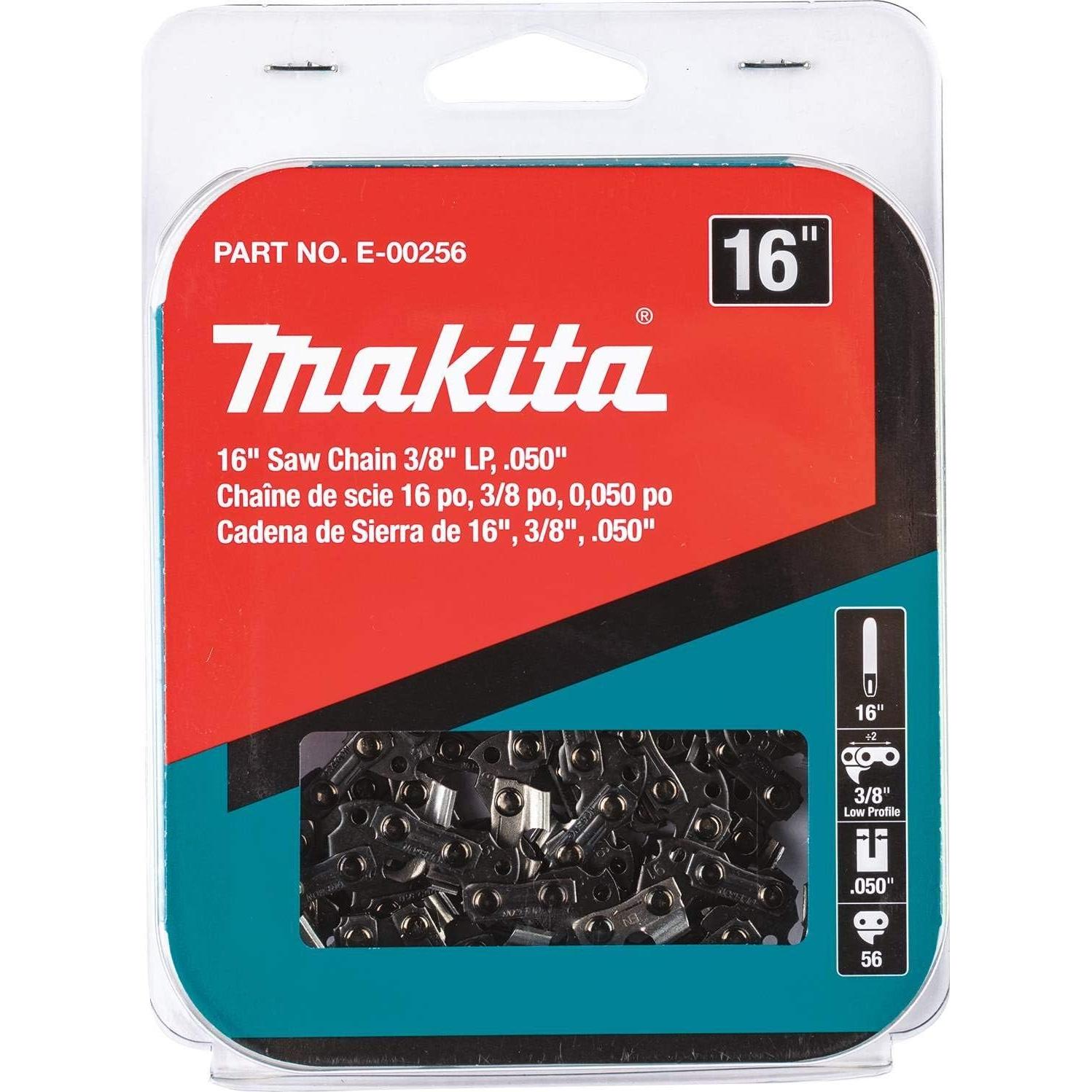 Cadena de sierra Makita E-00256 40,64 cm baja vibración