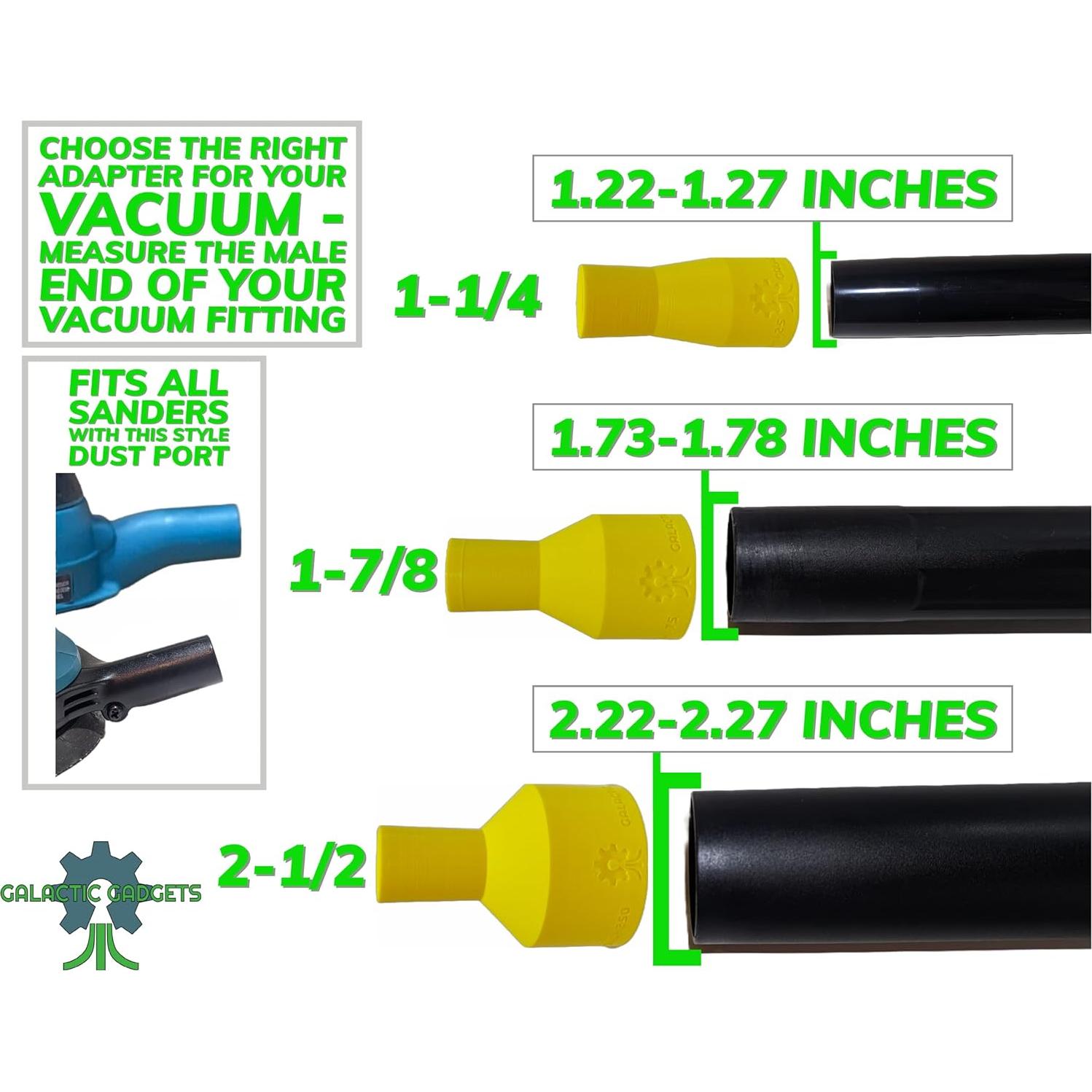 Adaptador de Aspiradora Gadgets Galácticos para Lijadoras Makita