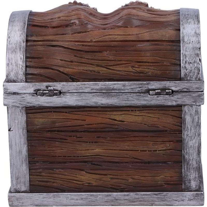 Caja de Dados Mimic D&D Nemesis Now 11.3cm Resina Marrón