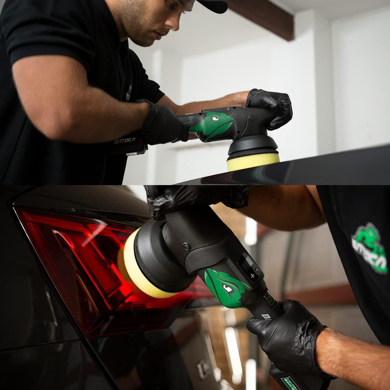 Pulidora Orbital Inalámbrica BATOCA S2, 2 Baterías 4Ah, 4500 RPM