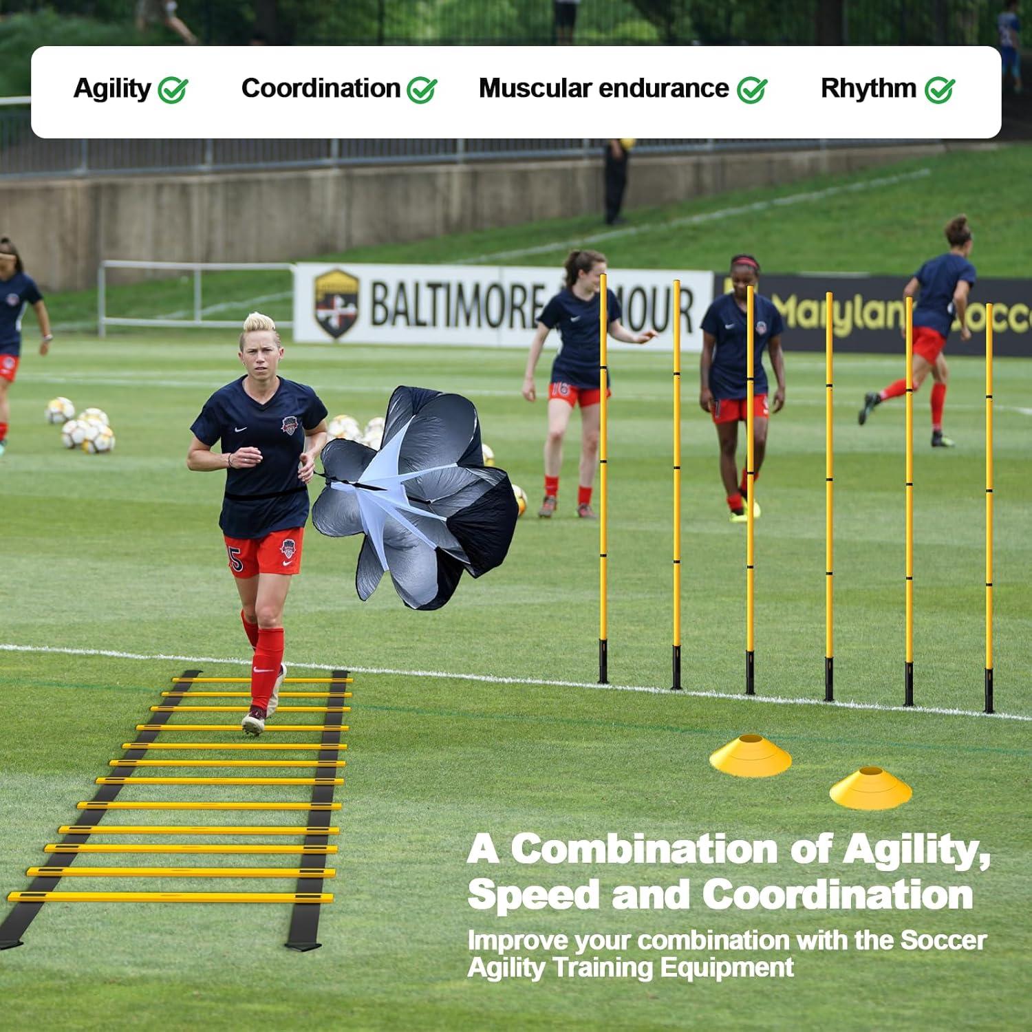 Juego de Entrenamiento de Agilidad Supvision 24 Piezas