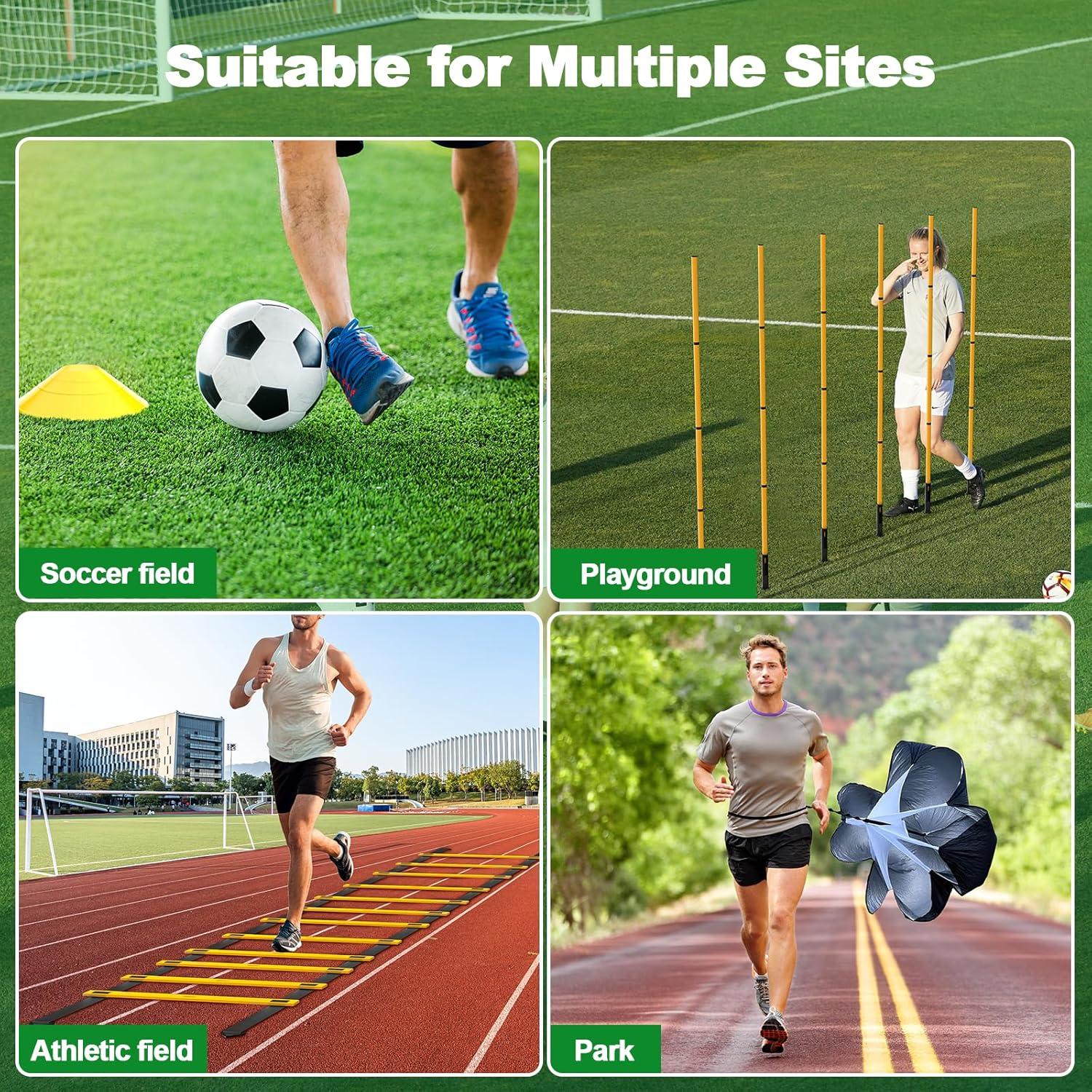 Juego de Entrenamiento de Agilidad Supvision 24 Piezas