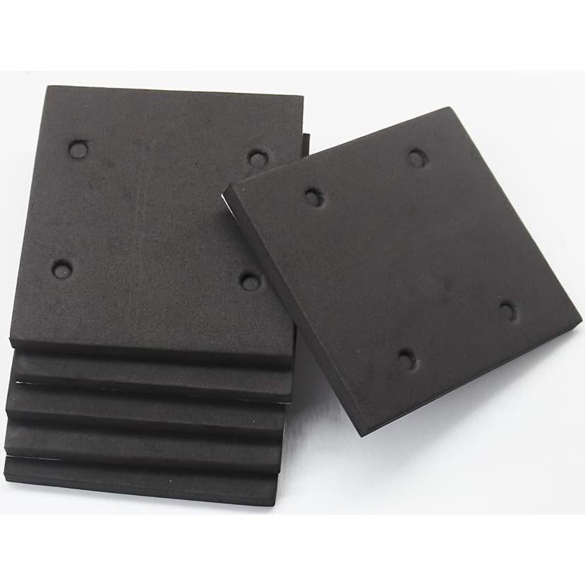 Paquete de 6 almohadillas de espuma Adiyer para lijadora 4510