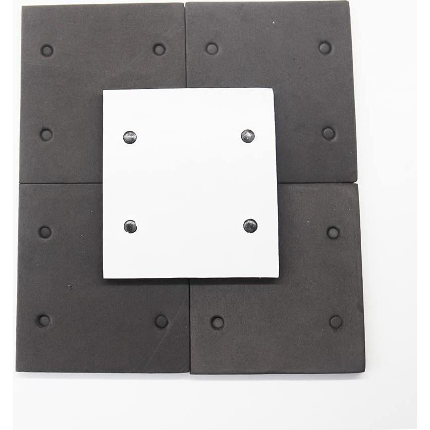 Paquete de 6 almohadillas de espuma Adiyer para lijadora 4510