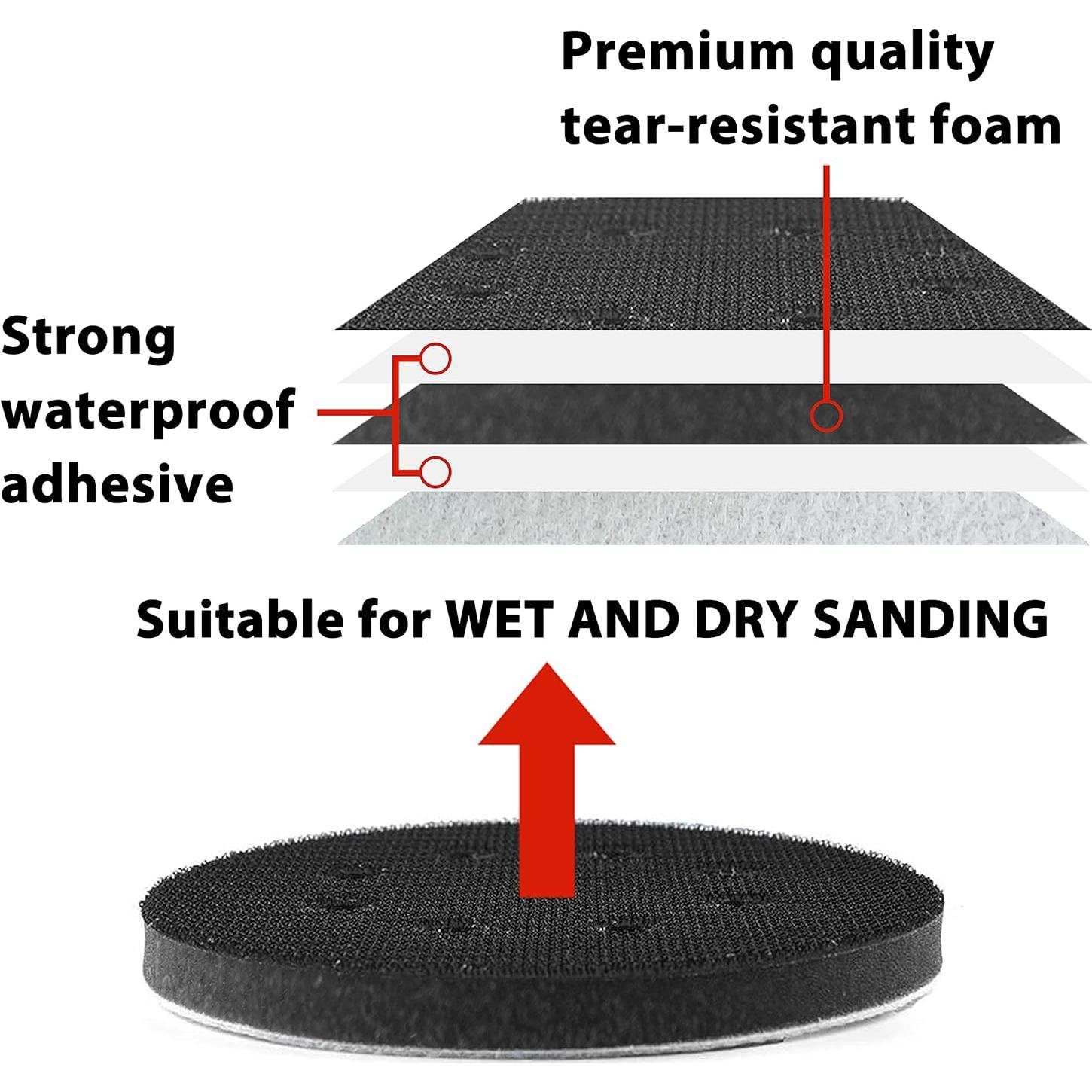 Almohadilla de Lijado 5" S&F STEAD & FAST 2 Piezas