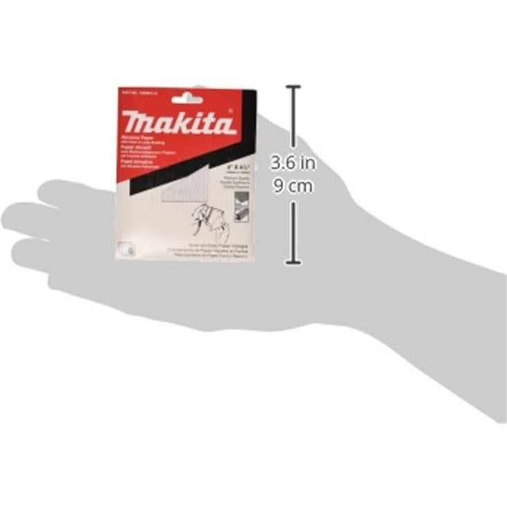 Papel Abrasivo Makita 742531-0 Grano 150 Paquete de 5