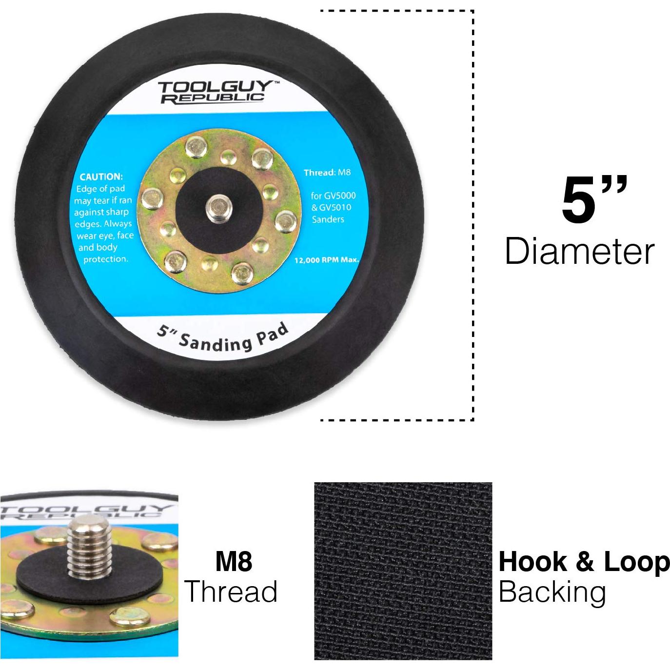 Disco de Lijado 12,7 cm Tool Guy Republic para Makita GV5000